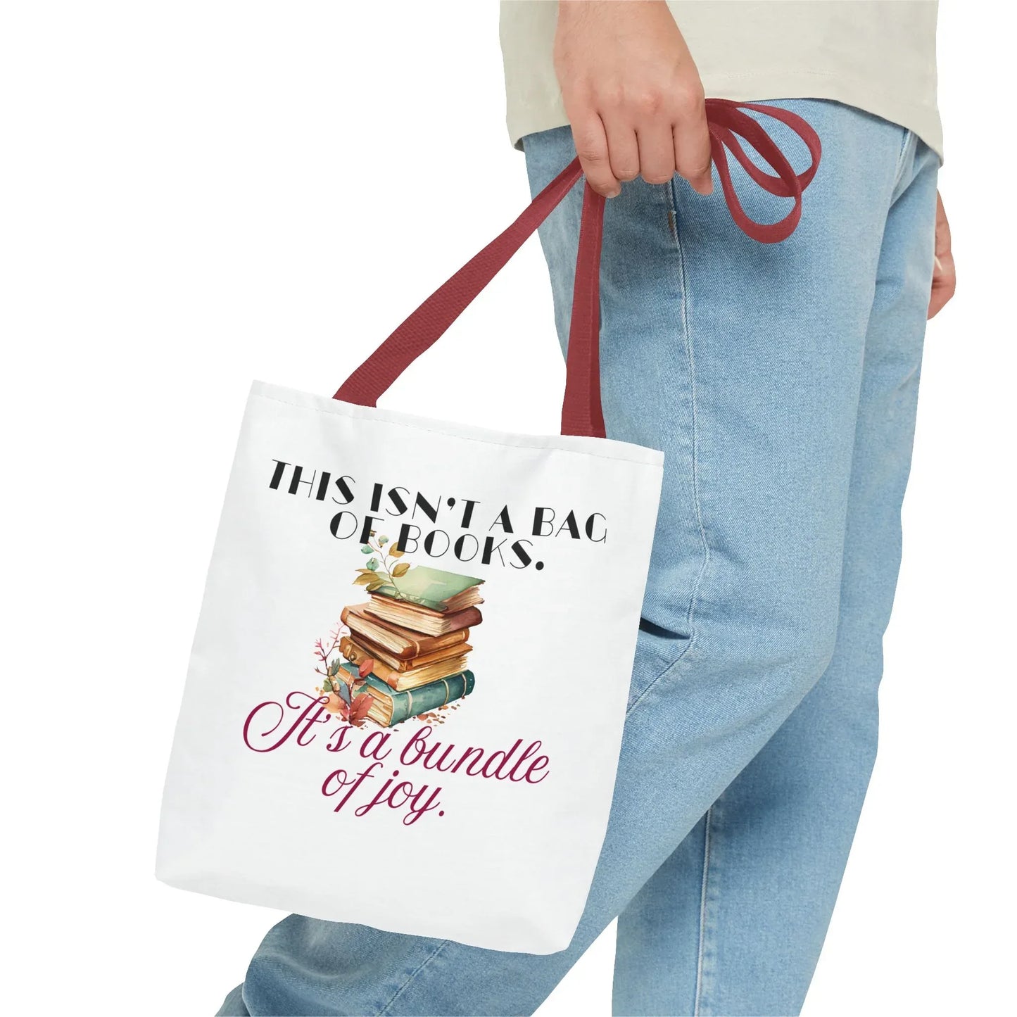 This isn't a Bag of Books - Tote Bag - Cozy Autumn Design - The Dreamer's Bookshop.