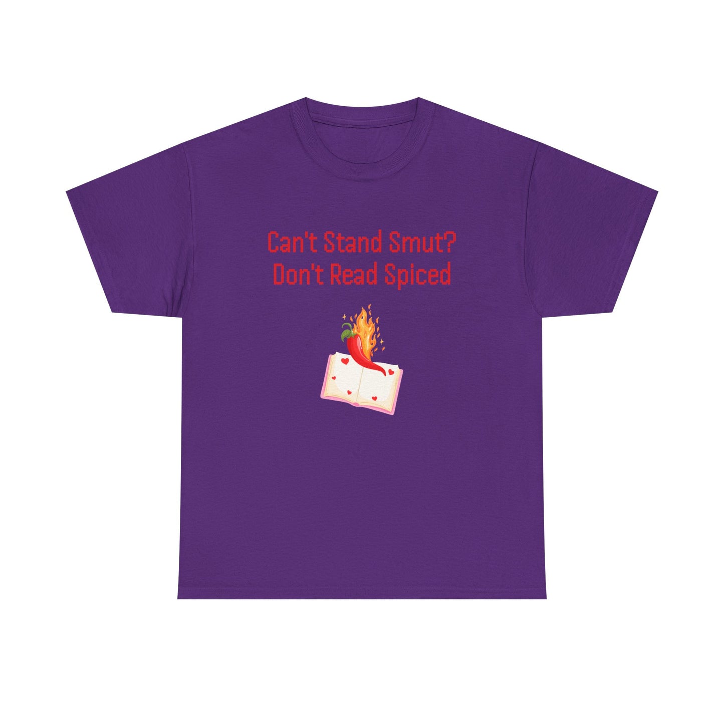 Can't Stand Smut -  Graphic Tee - Unisex Heavy Cotton T-Shirt for Book Lovers