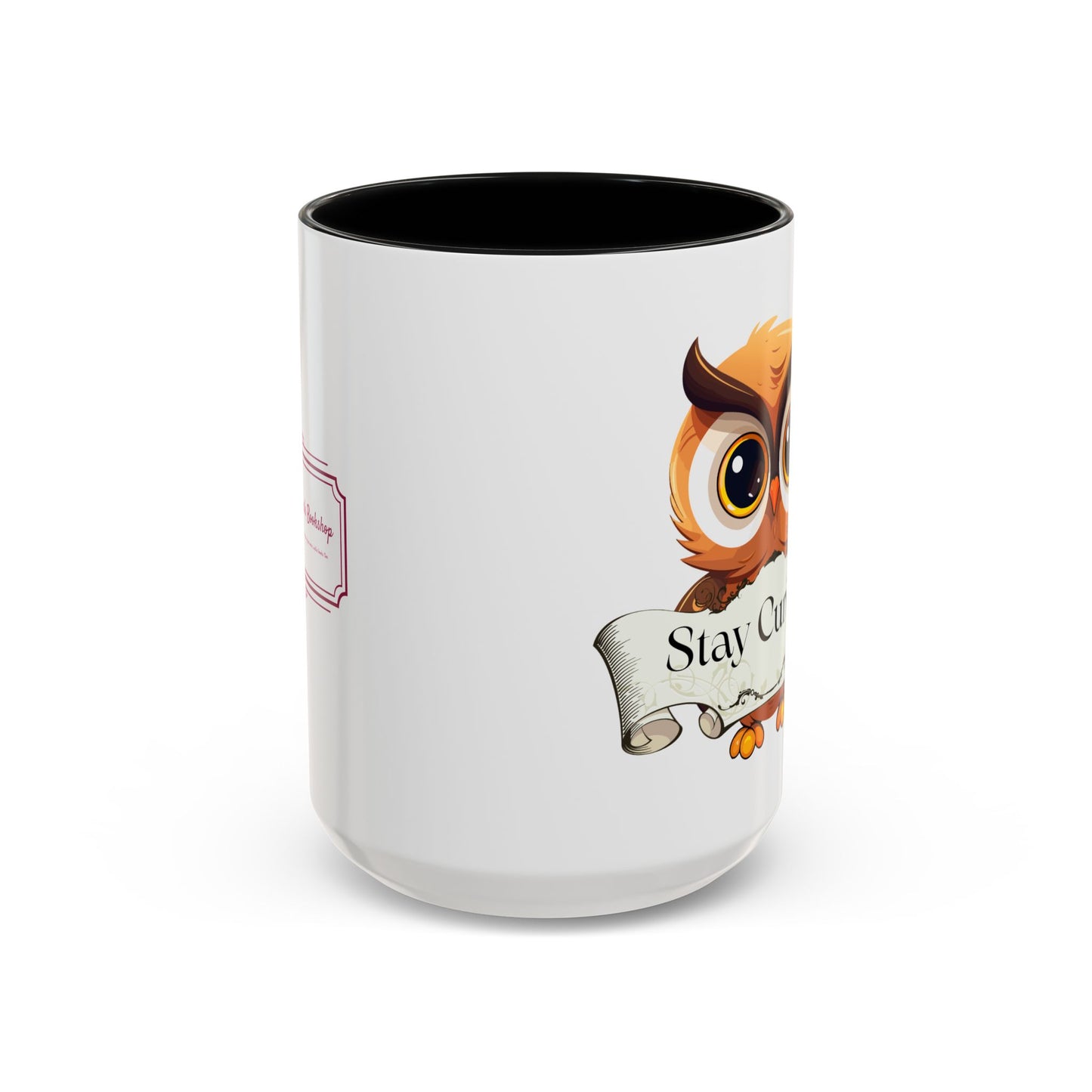 Dreamer's Bookshop "Stay Curious" Coffee Mug - Perfect Gift for Book Lovers