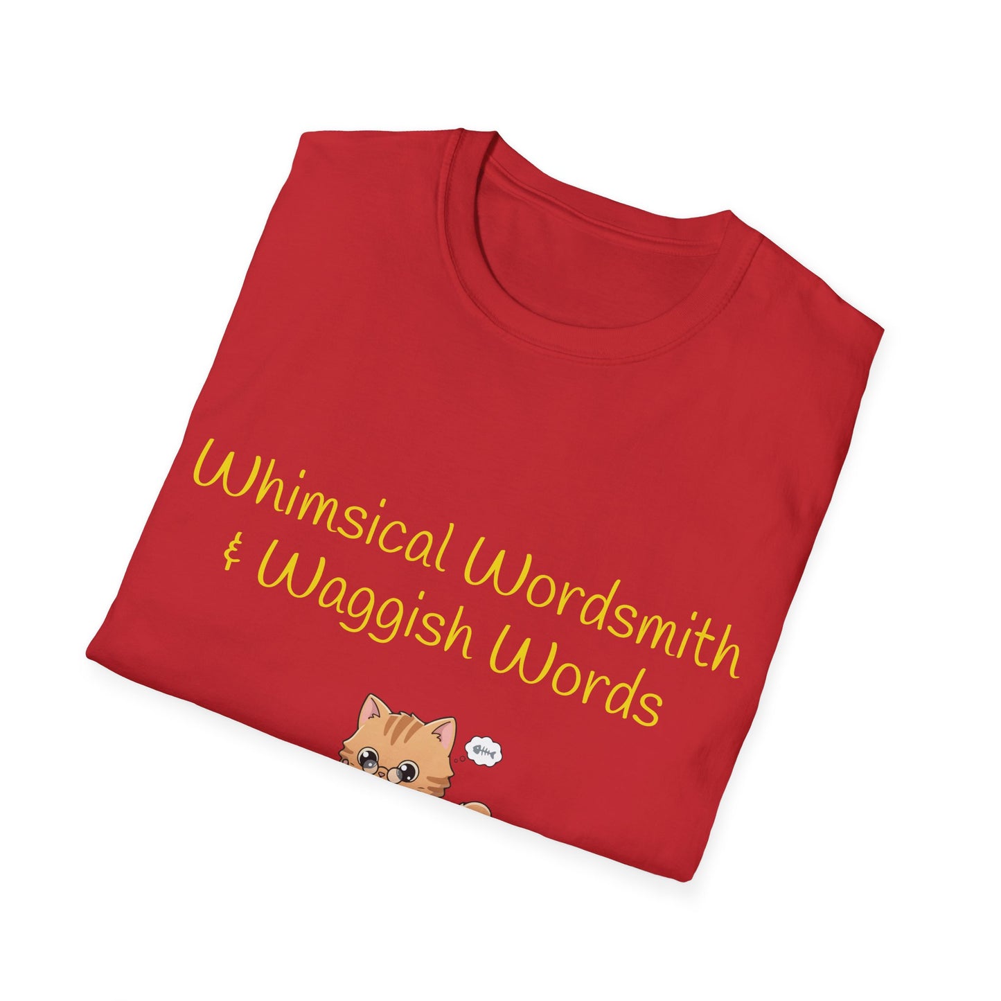 Whimsical Wordsmith Unisex Softstyle T-Shirt - Perfect Gift for Wordsmiths