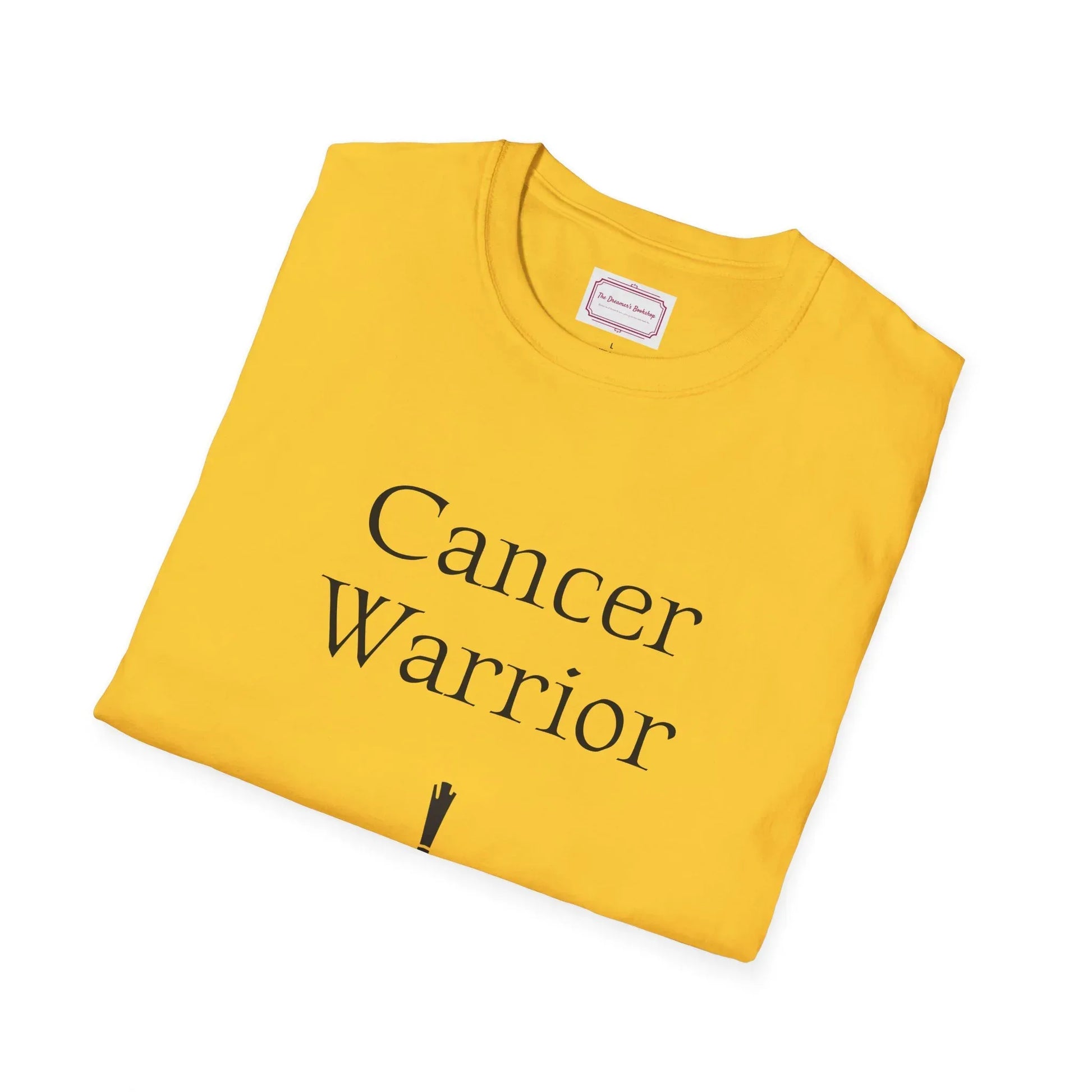 Cancer Warrior Unisex Softstyle T-Shirt - Embrace Your Battles - The Dreamer's Bookshop.