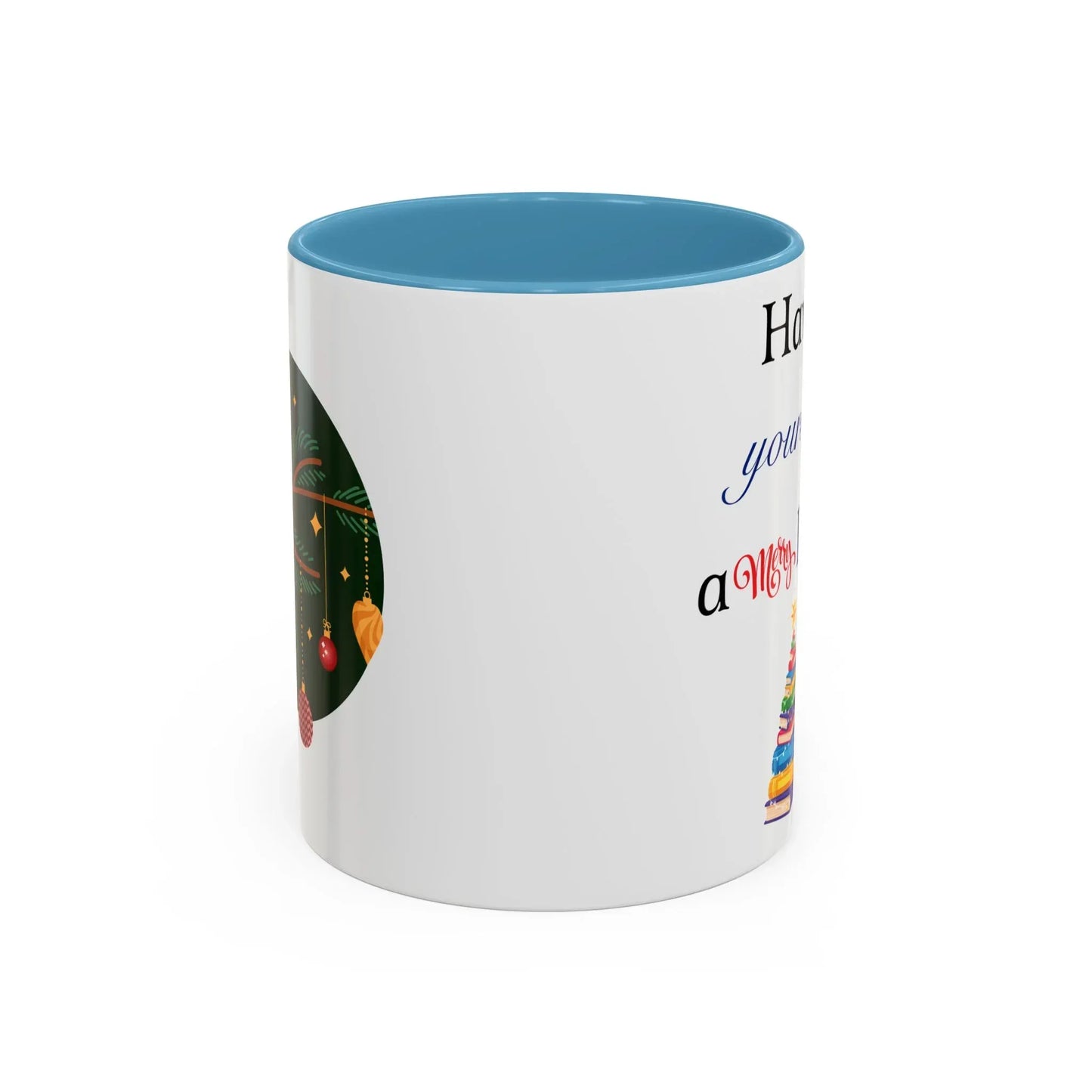 A Merry Little Bookmas - Coffee Mug - Gift for Book Lovers - The Dreamer's Bookshop.