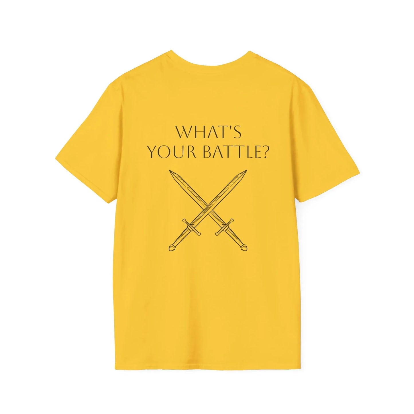 Cancer Warrior Unisex Softstyle T-Shirt - What's Your Battle? - The Dreamer's Bookshop.