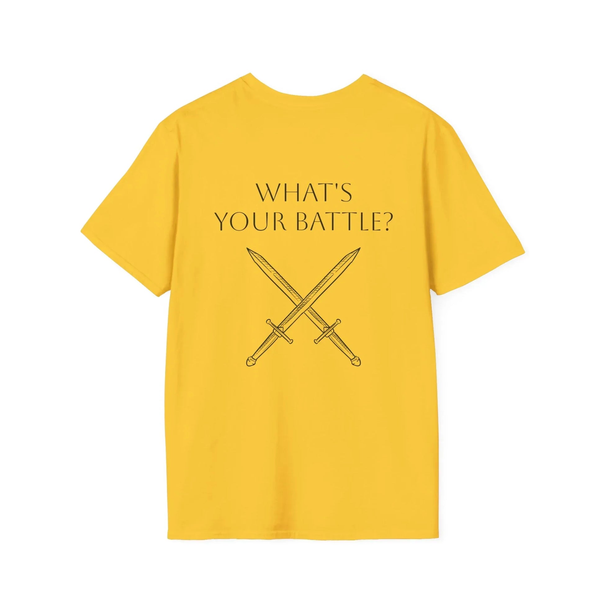 Cancer Warrior Unisex Softstyle T-Shirt - What's Your Battle? - The Dreamer's Bookshop.