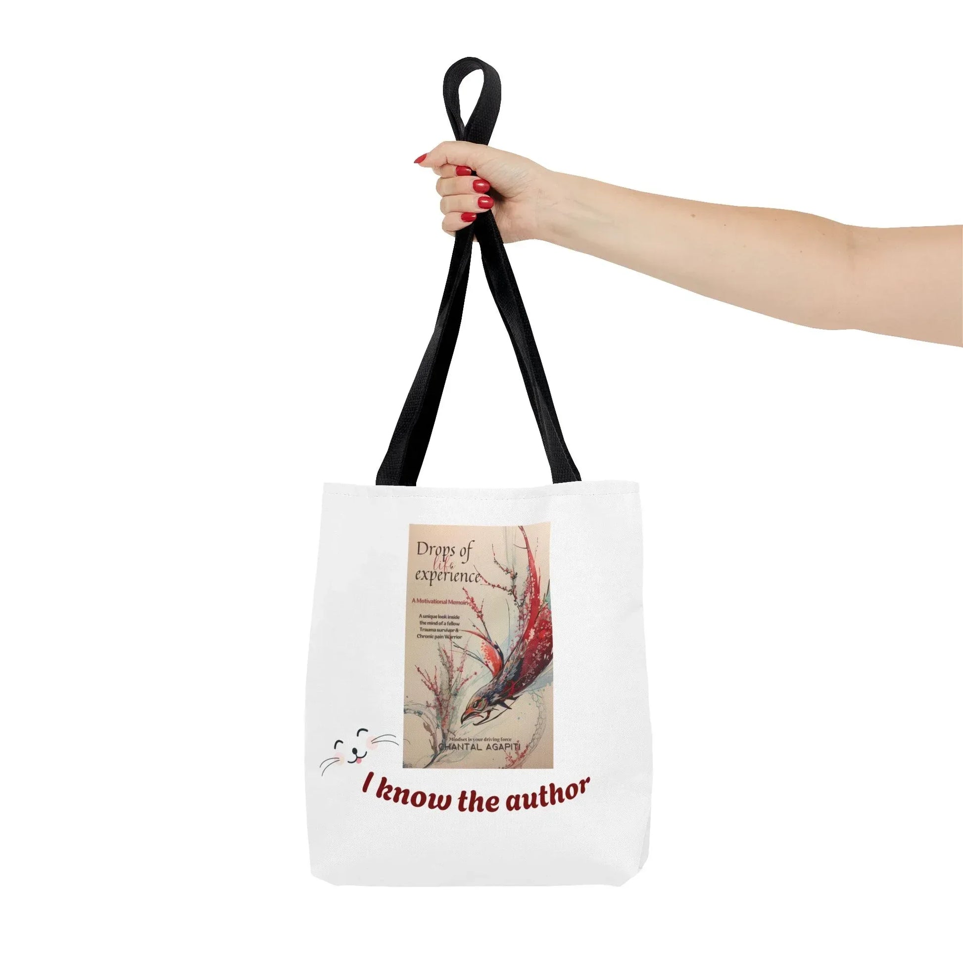 I Know the Author Tote Bag - Cozy Book lovers Design - The Dreamer's Bookshop.