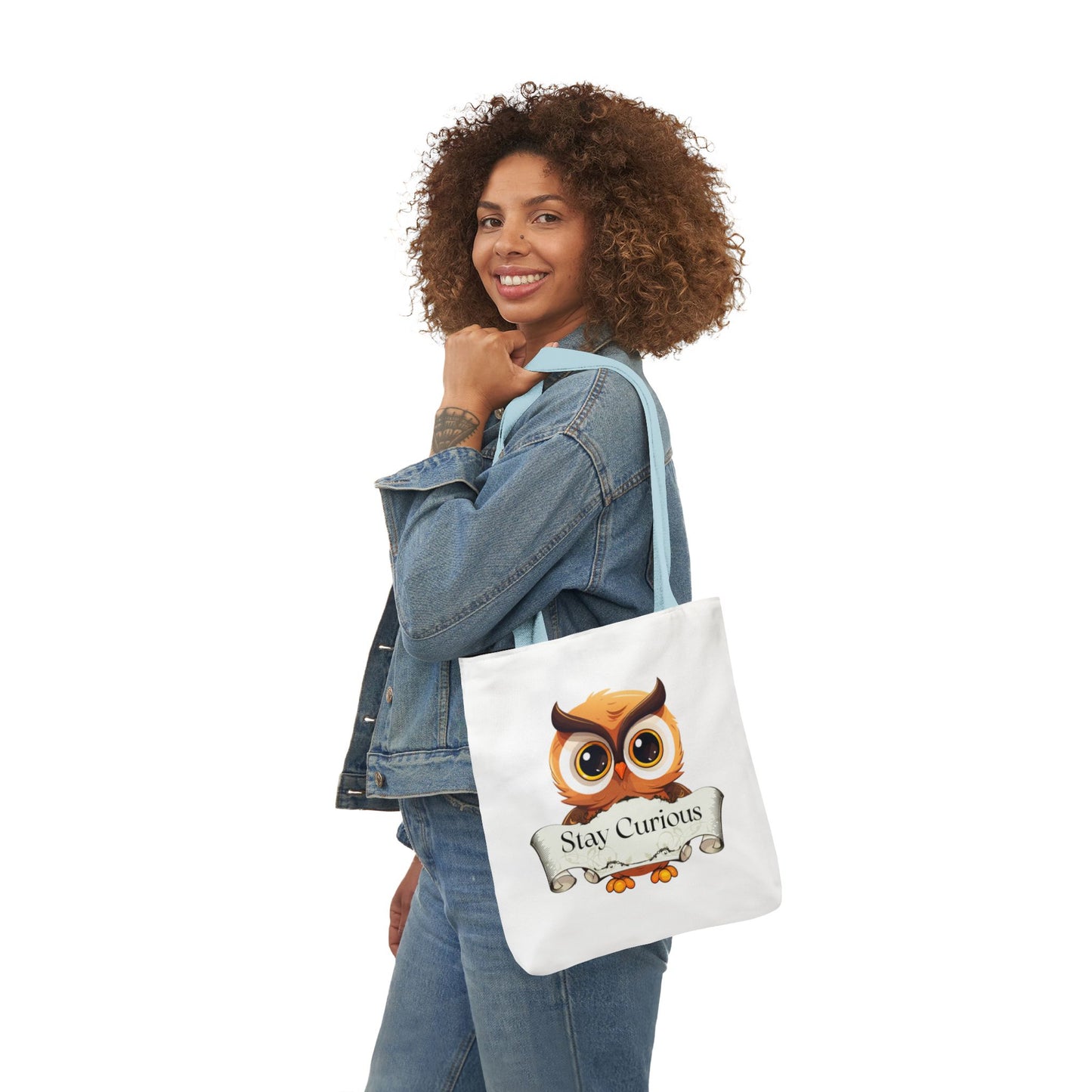 Stay Curious Tote Bag - Perfect for Book Lovers & Indie Authors