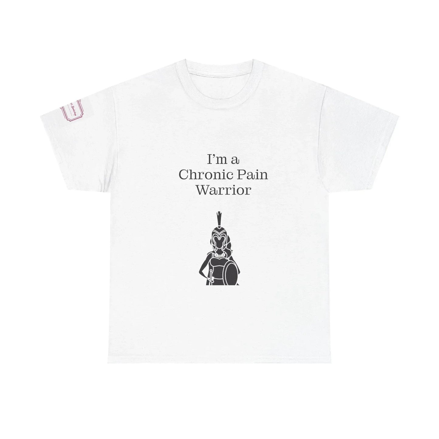 Chronic Pain Warrior Unisex Heavy Cotton Tee - Empowering Apparel for Health Awareness - The Dreamer's Bookshop.