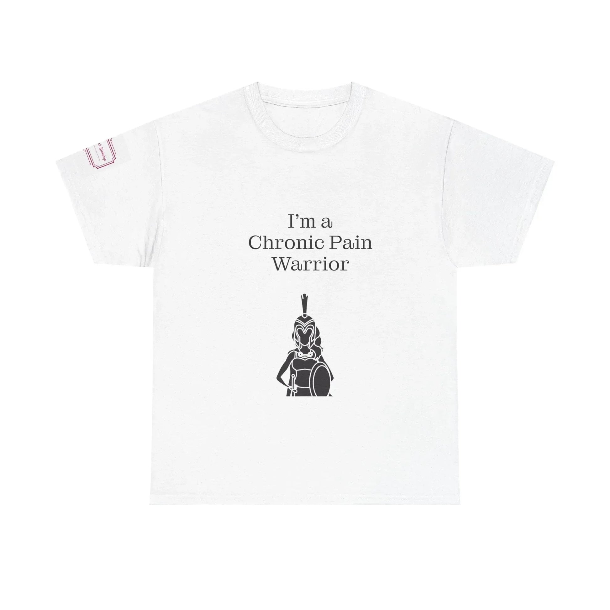 Chronic Pain Warrior Unisex Heavy Cotton Tee - Empowering Apparel for Health Awareness - The Dreamer's Bookshop.