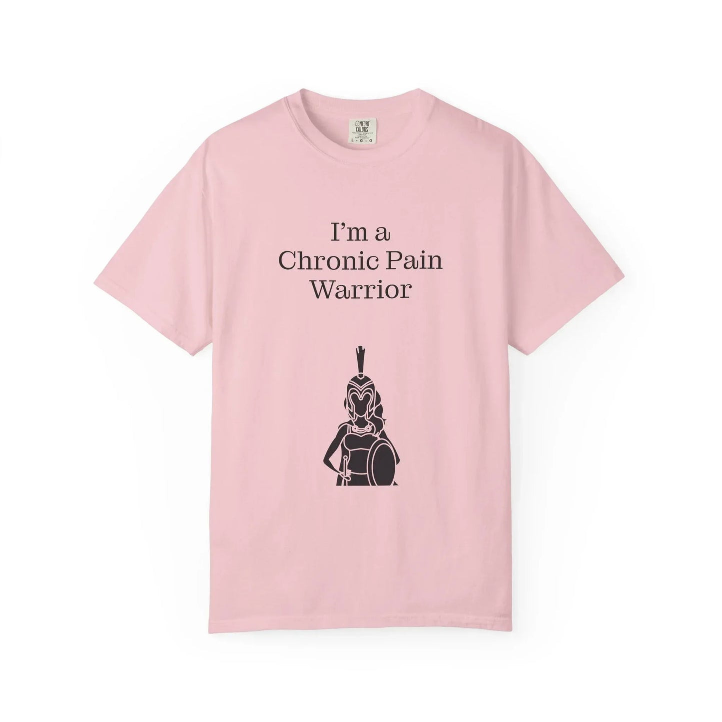 Chronic Pain Warrior Unisex Garment-Dyed T-Shirt - Empowering Supportive Apparel - The Dreamer's Bookshop.