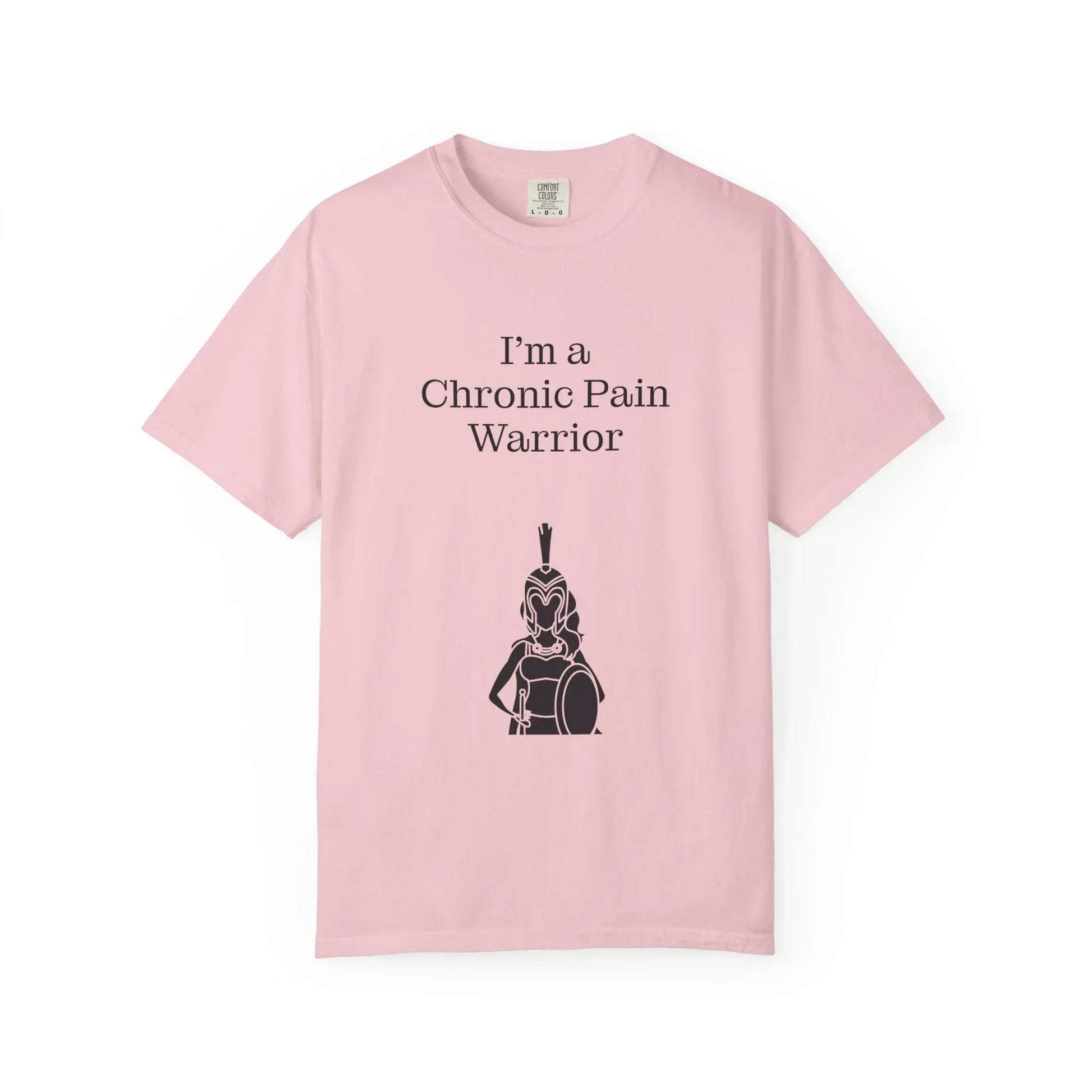 Chronic Pain Warrior Unisex Garment-Dyed T-Shirt - Empowering Supportive Apparel - The Dreamer's Bookshop.