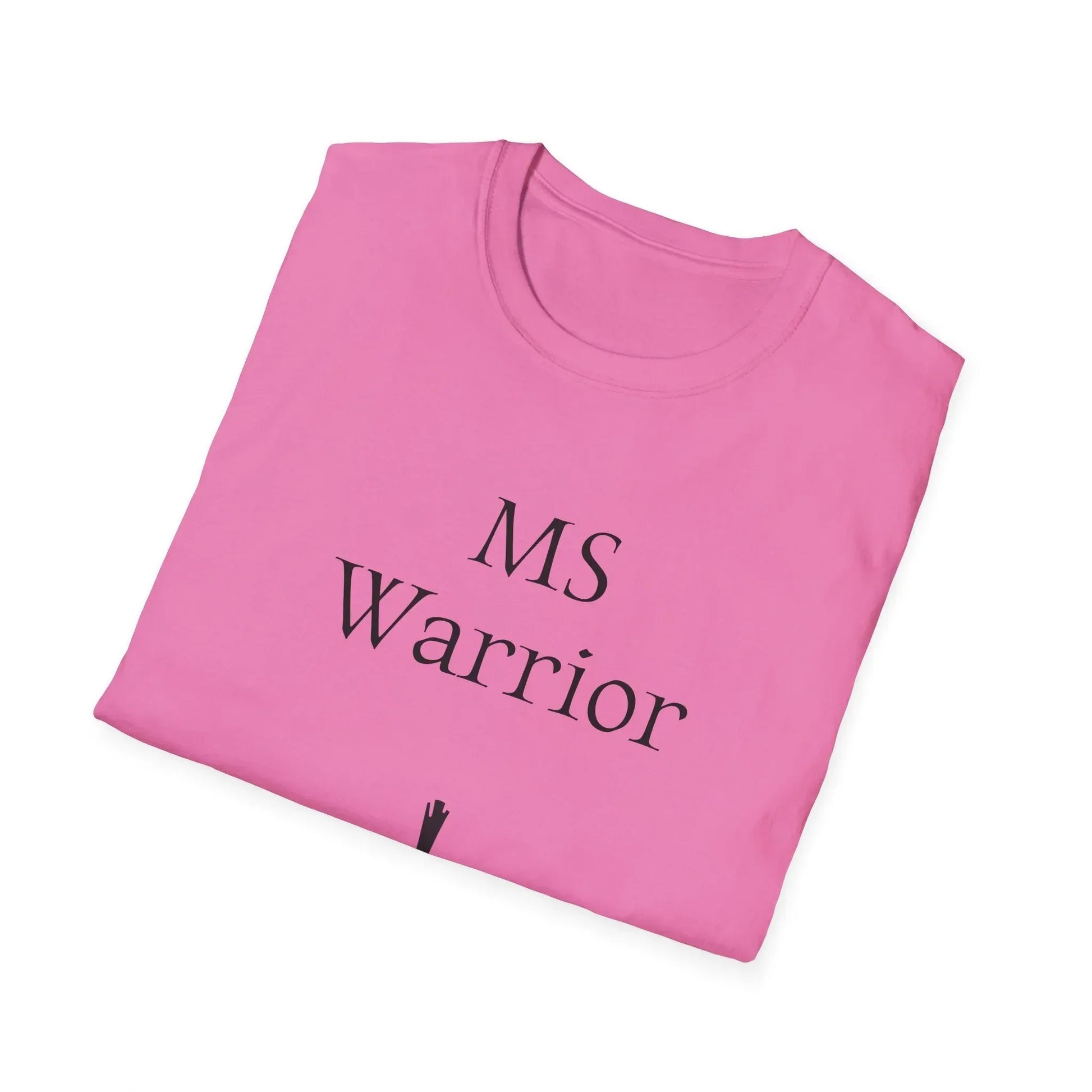 M.S. Warrior Unisex Softstyle T-Shirt - Empowering Battle for Women's Health - The Dreamer's Bookshop.
