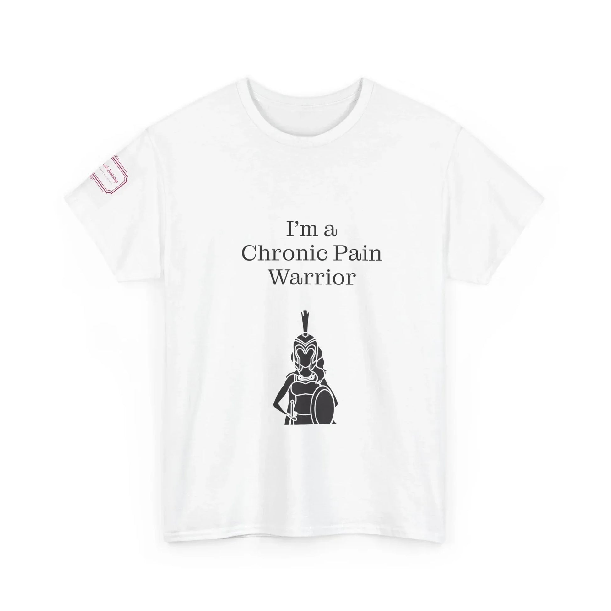 Chronic Pain Warrior Unisex Heavy Cotton Tee - Empowering Apparel for Health Awareness - The Dreamer's Bookshop.