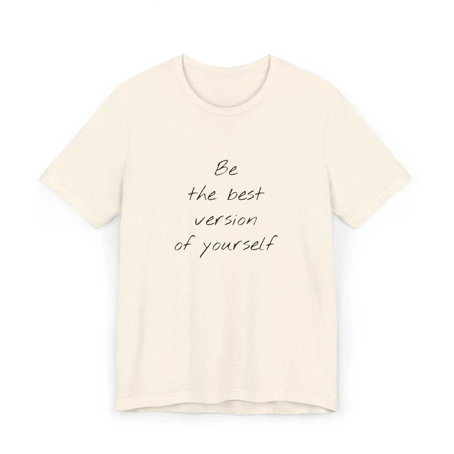 Inspirational Unisex Jersey T-Shirt - Be The Best Vibe - The Dreamer's Bookshop.