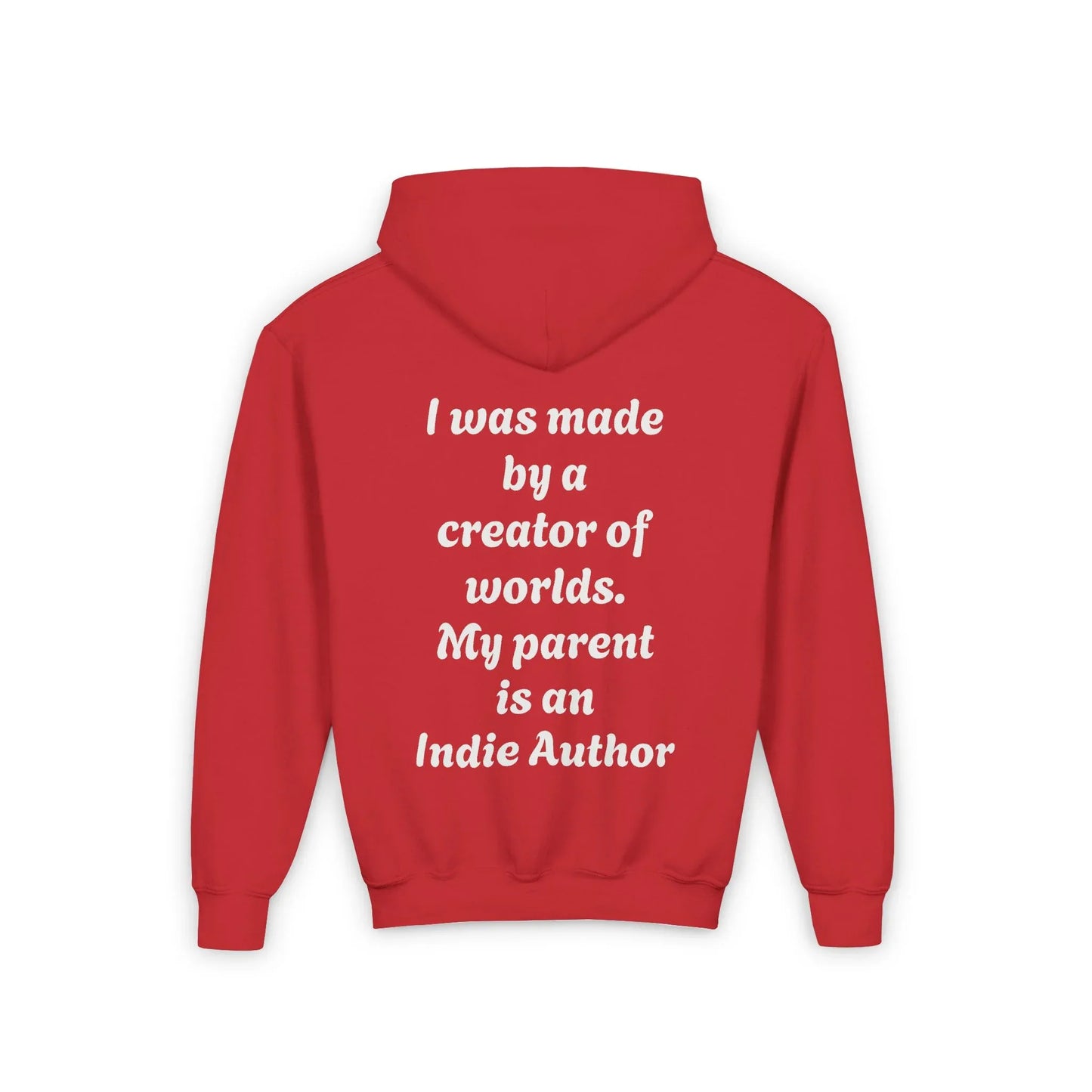 US (Ww) - Youth Heavy Blend Hooded Sweatshirt - "Born to be Original" & "Created by a Creator of Worlds" - The Dreamer's Bookshop.