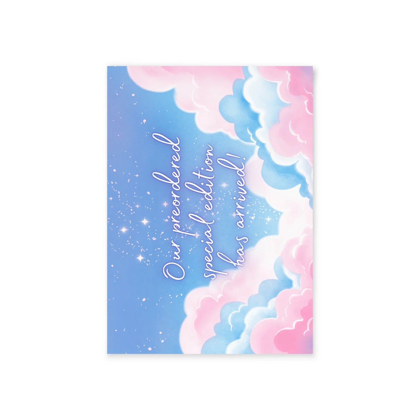 The Dreamer's Bookshop Cute "Special Edition" Baby Card - The Dreamer's Bookshop.
