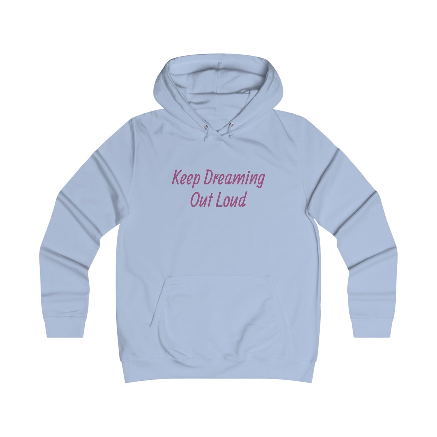 College Hoodie, Cute Hoodie "Keep Dreaming" Sweatshirt, Cozy Gift for Readers