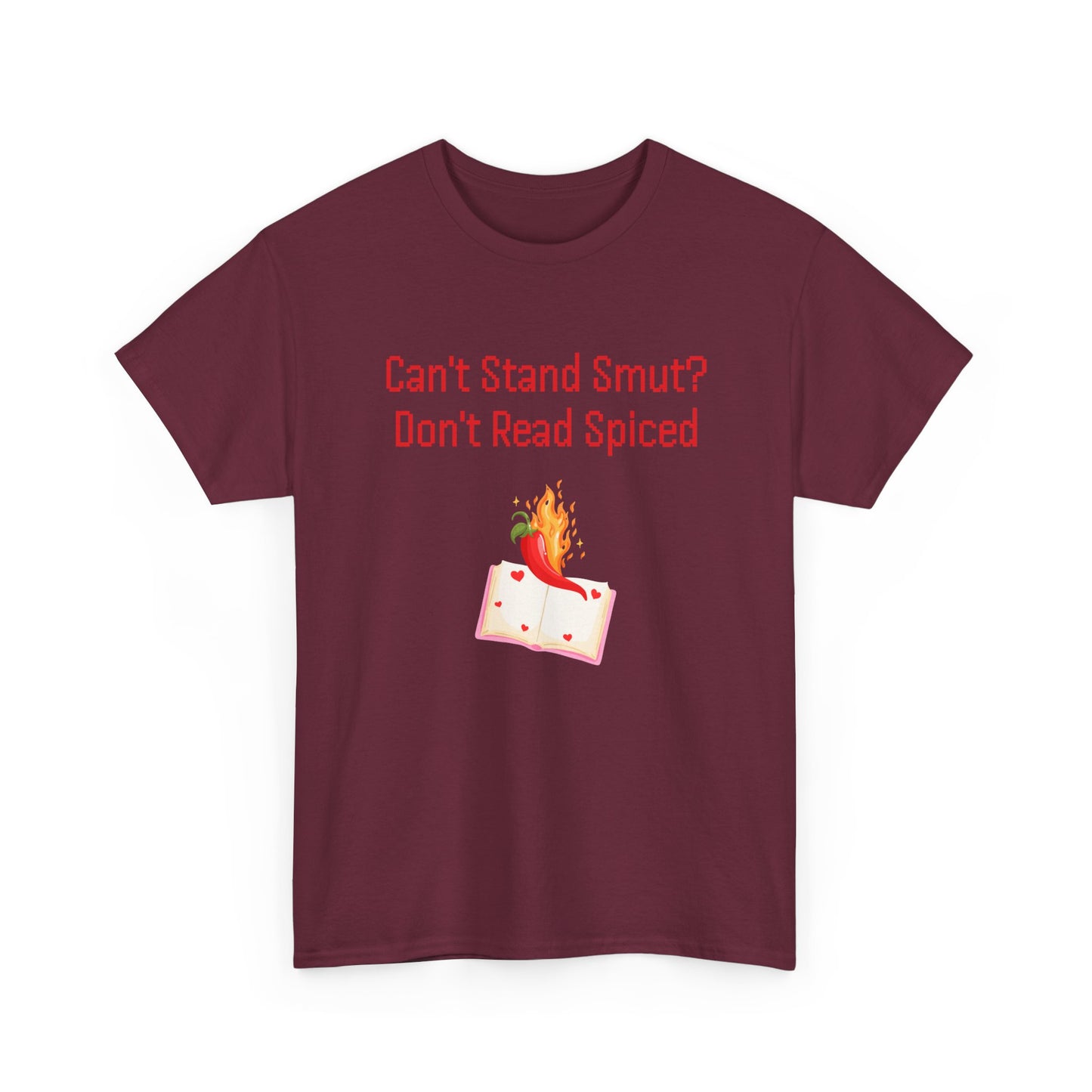 Can't Stand Smut -  Graphic Tee - Unisex Heavy Cotton T-Shirt for Book Lovers