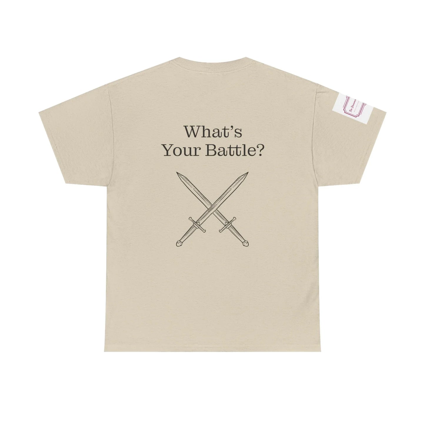 Chronic Pain Warrior Unisex Heavy Cotton Tee - Empowering Apparel for Health Awareness - The Dreamer's Bookshop.