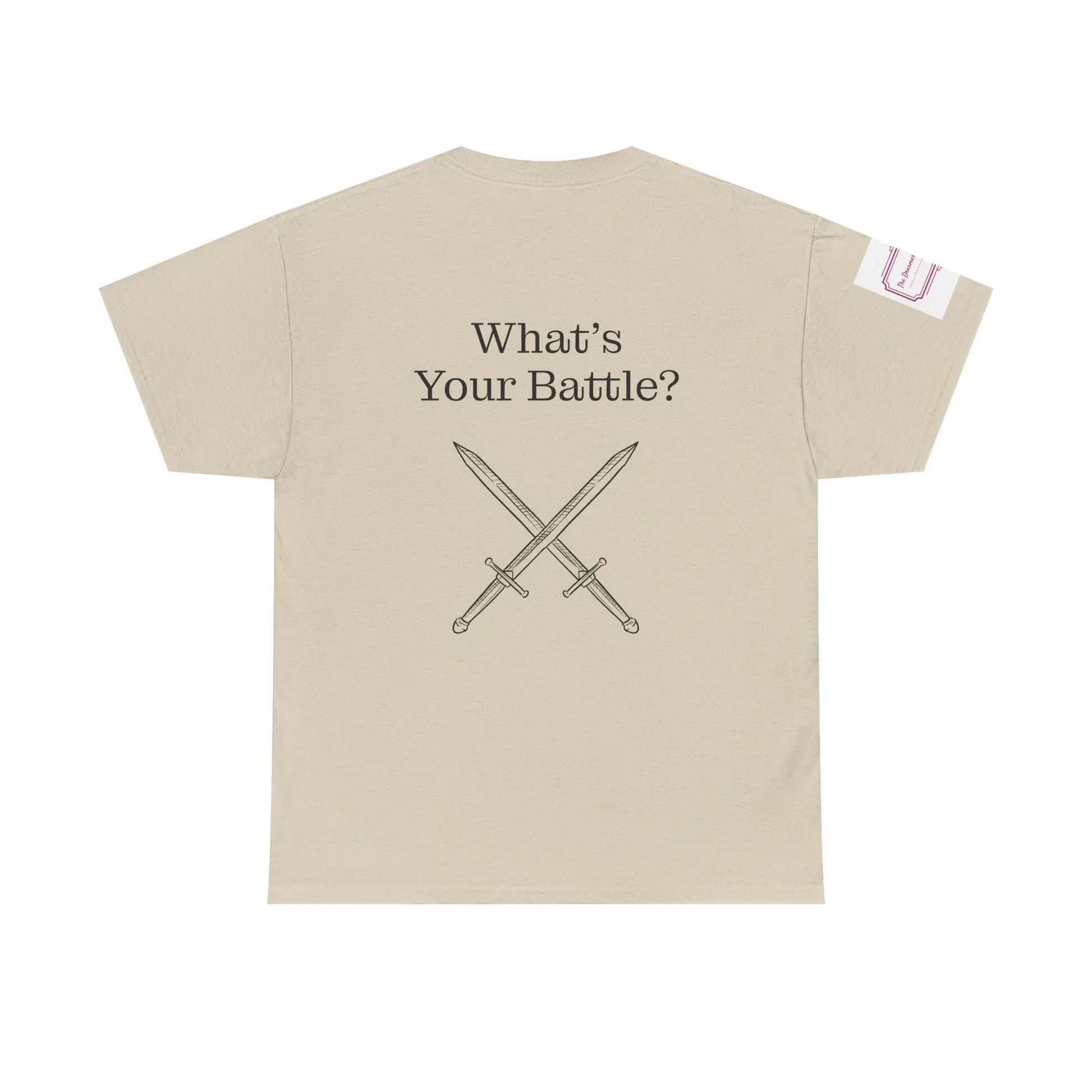 Chronic Pain Warrior Unisex Heavy Cotton Tee - Empowering Apparel for Health Awareness - The Dreamer's Bookshop.