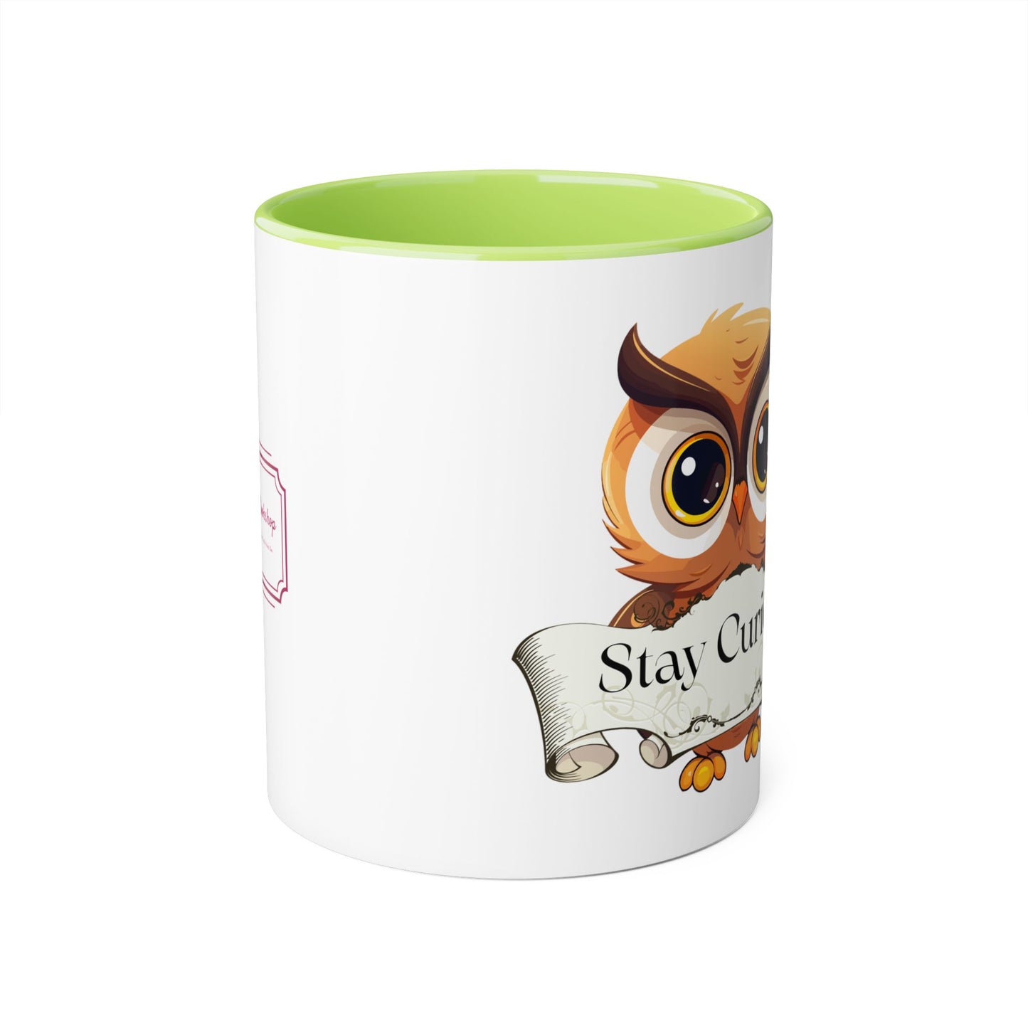 Stay Curious Mug - 11oz Coffee Cup for Book Lovers
