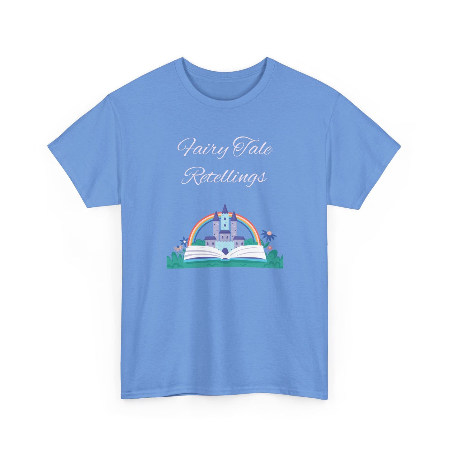Fiction -  Graphic Tee - Unisex Heavy Cotton T-Shirt - Fairy Tale Retellings