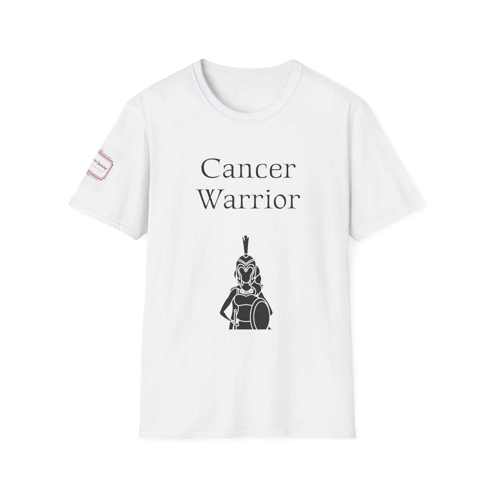 Cancer Warrior Unisex Softstyle T-Shirt - Empowering Battle for Women's Health - The Dreamer's Bookshop.