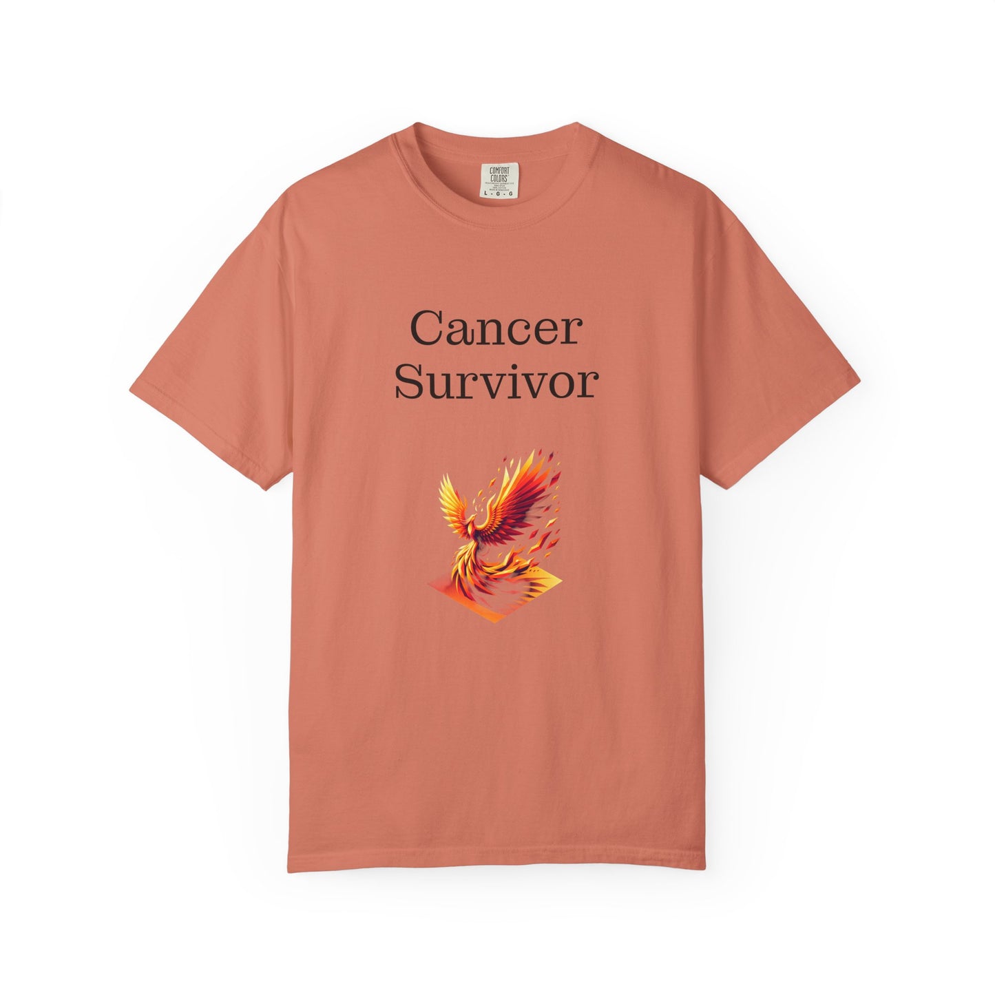 AU - Cancer Survivor Unisex Garment-Dyed T-Shirt - Empowering Supportive Apparel