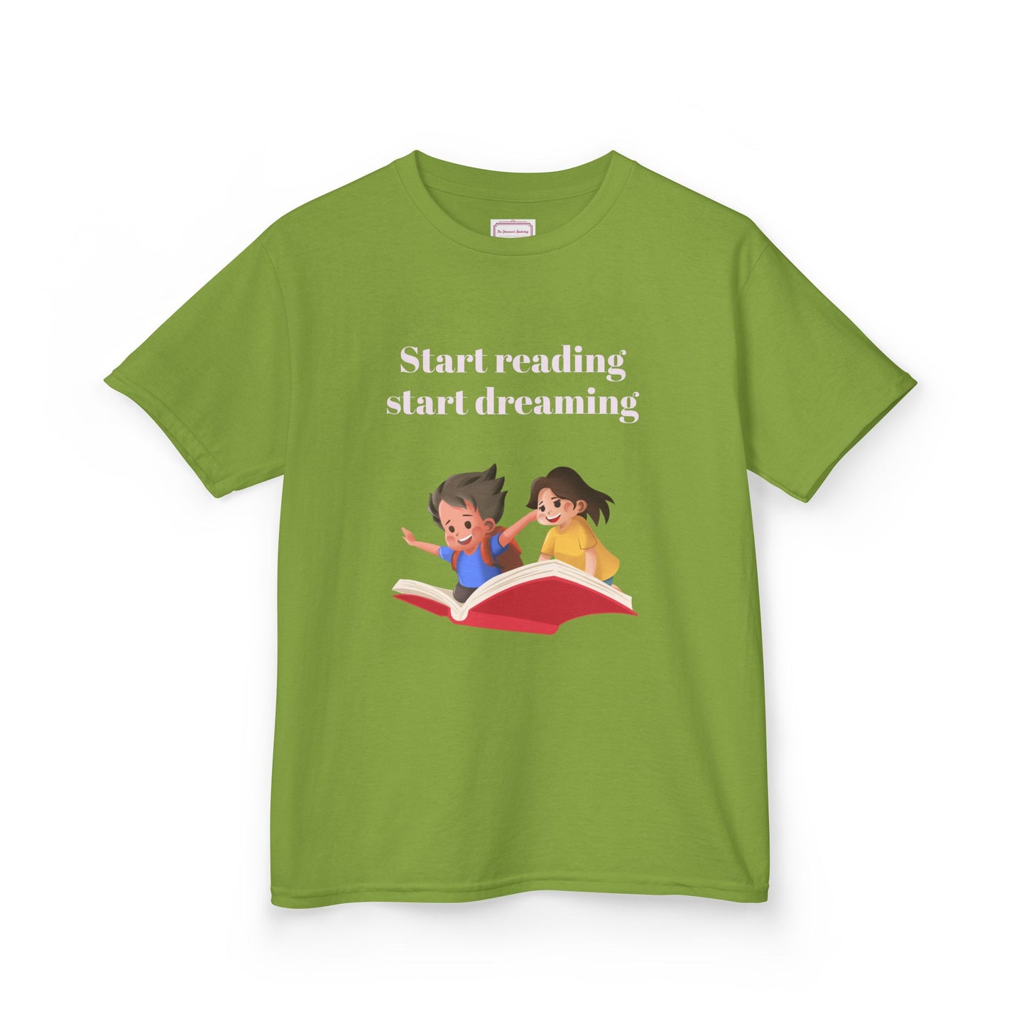 AU - Kids Heavy Cotton™ Tee - Start Reading Start Dreaming