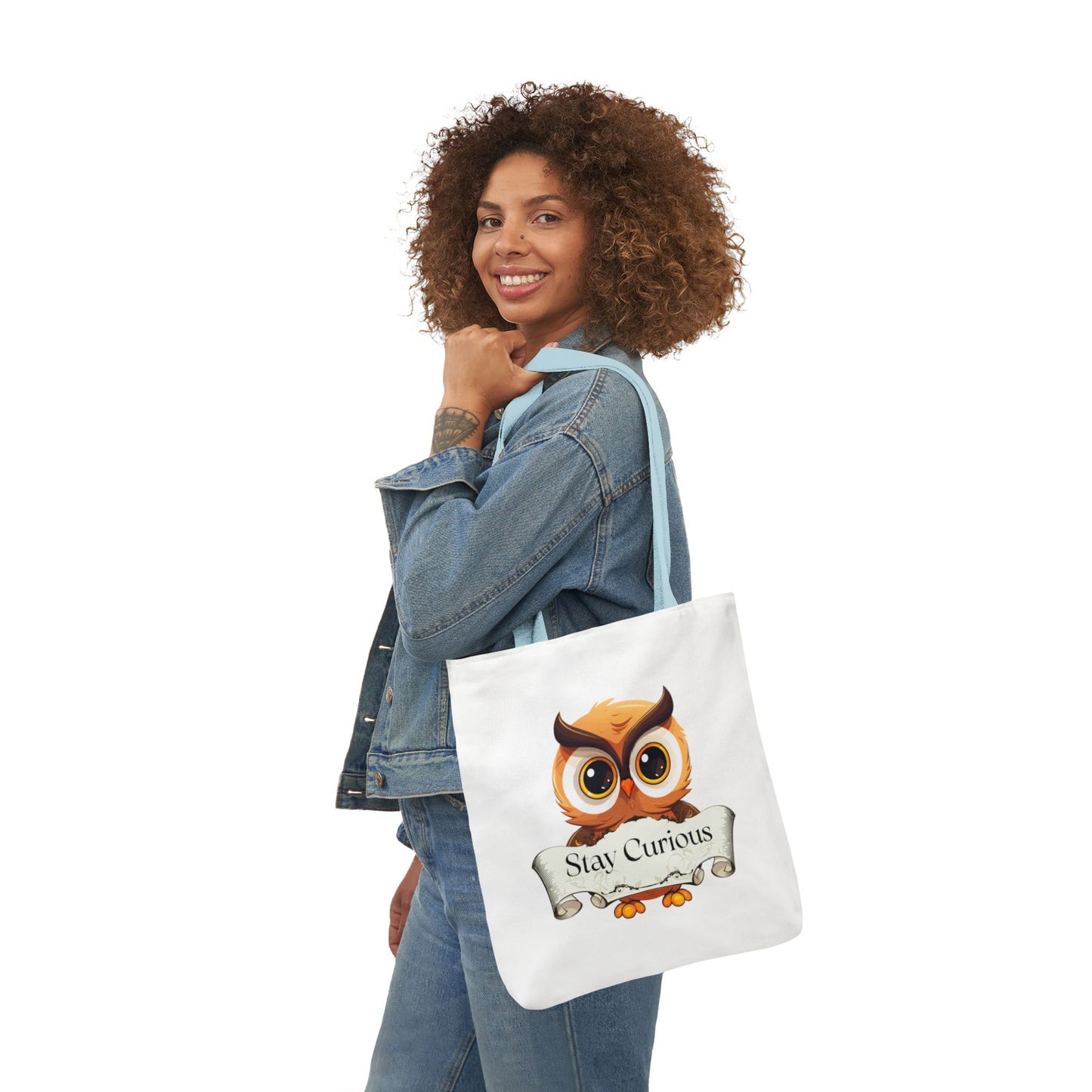 Stay Curious Tote Bag - Perfect for Book Lovers & Indie Authors