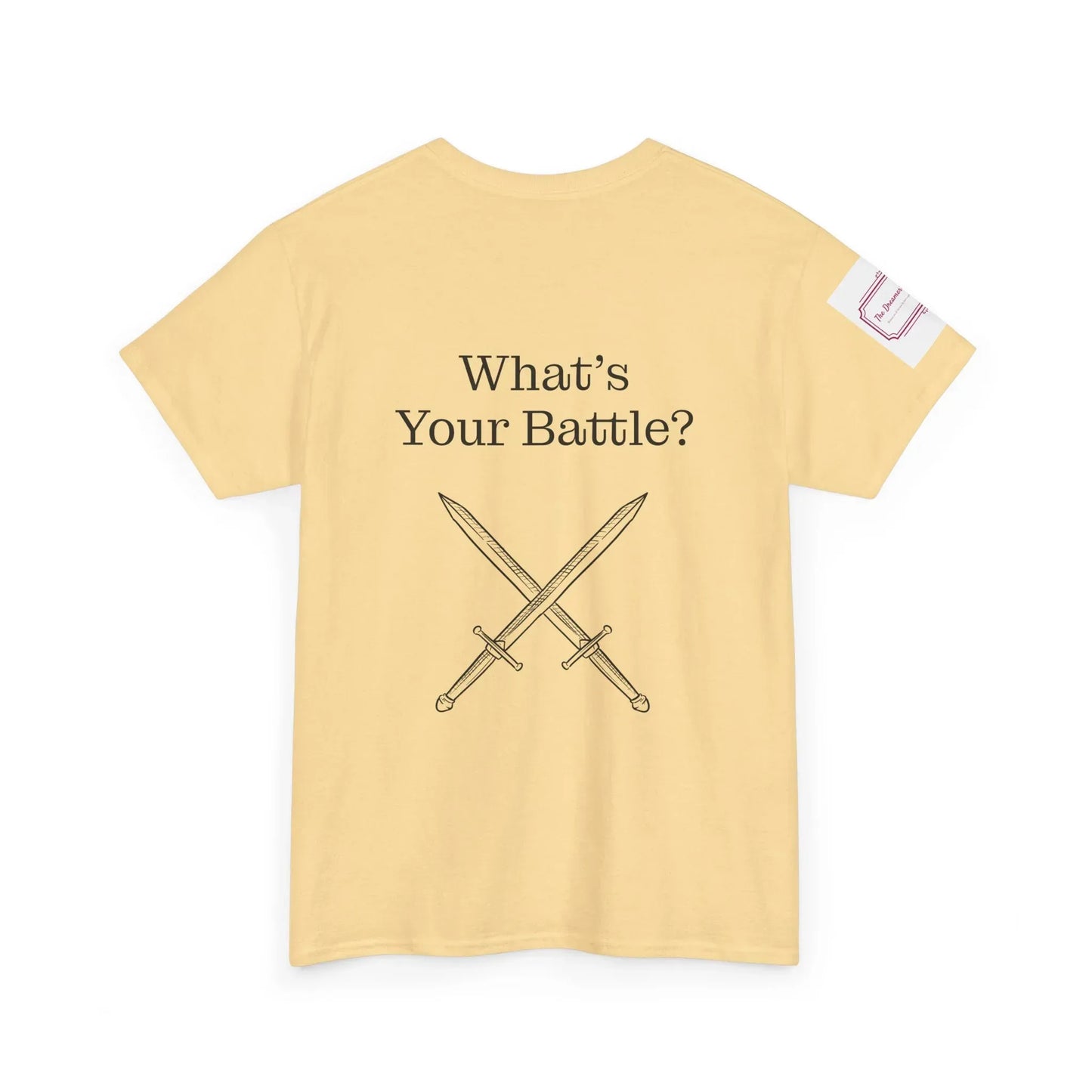 Chronic Pain Warrior Unisex Heavy Cotton Tee - Empowering Apparel for Health Awareness - The Dreamer's Bookshop.
