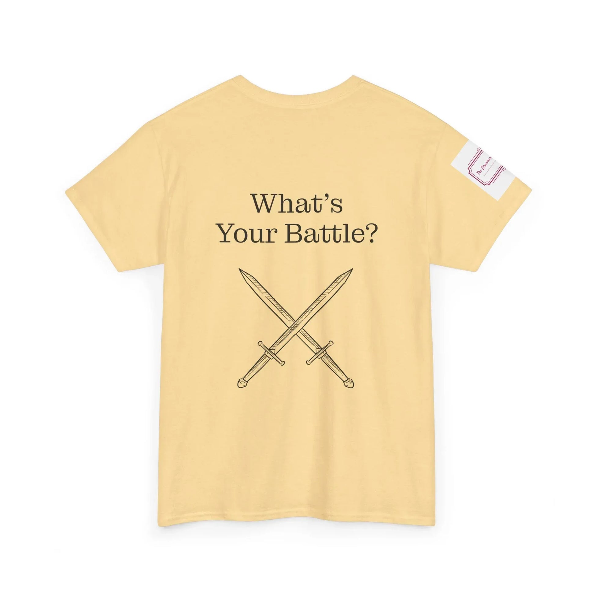 Chronic Pain Warrior Unisex Heavy Cotton Tee - Empowering Apparel for Health Awareness - The Dreamer's Bookshop.
