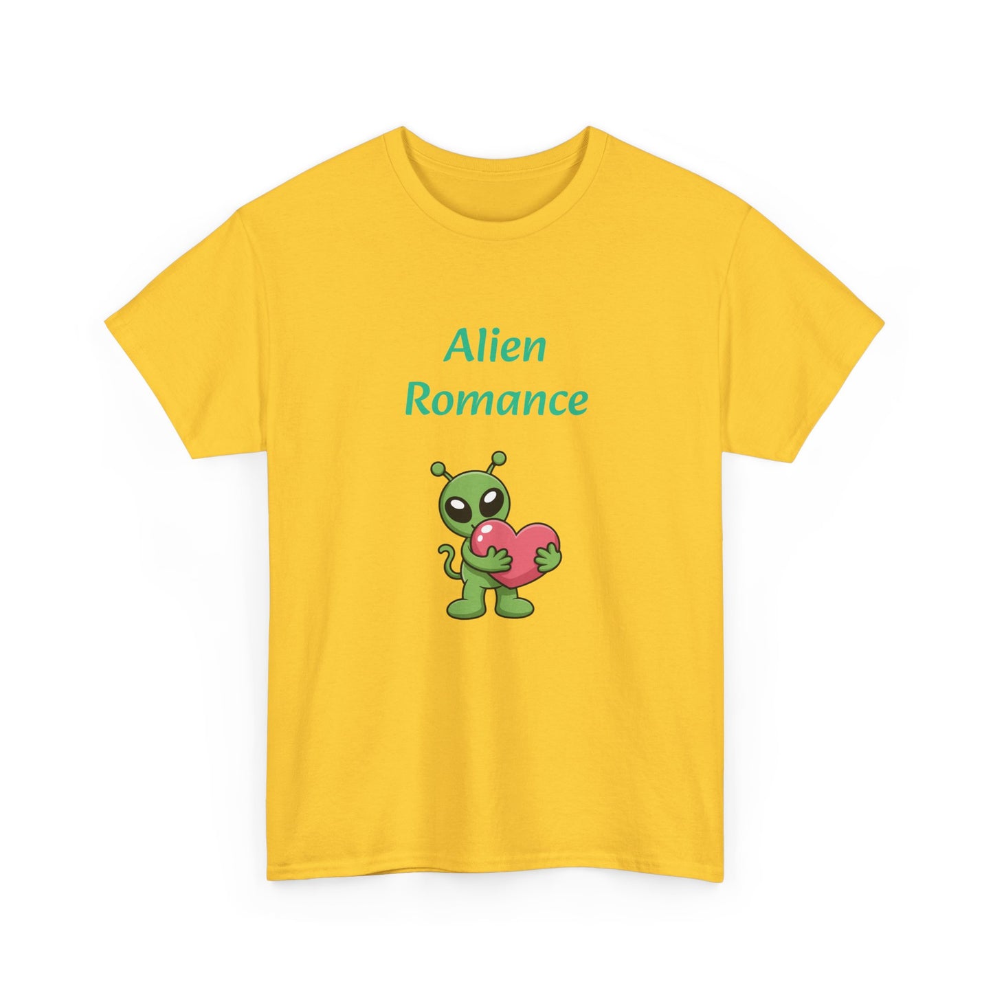 Sci-Fi -  Graphic Tee - Unisex Heavy Cotton T-Shirt Alien Romance Books
