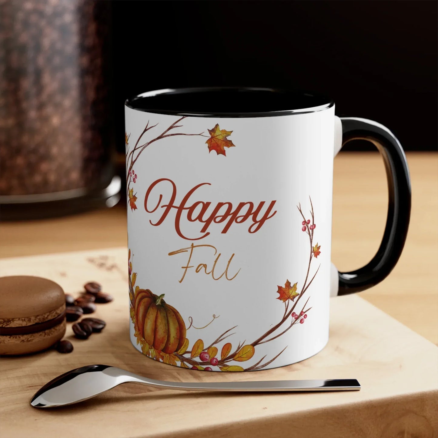 Happy Fall - Mug - 11oz Booklovers' Coffee - The Dreamer's Bookshop.