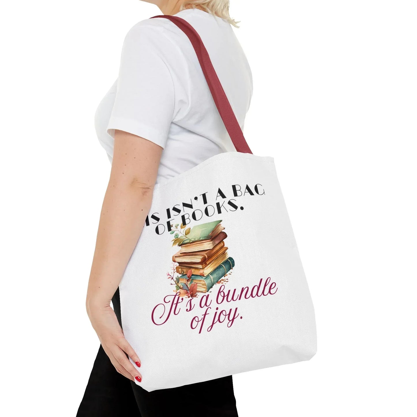 This isn't a Bag of Books - Tote Bag - Cozy Autumn Design - The Dreamer's Bookshop.