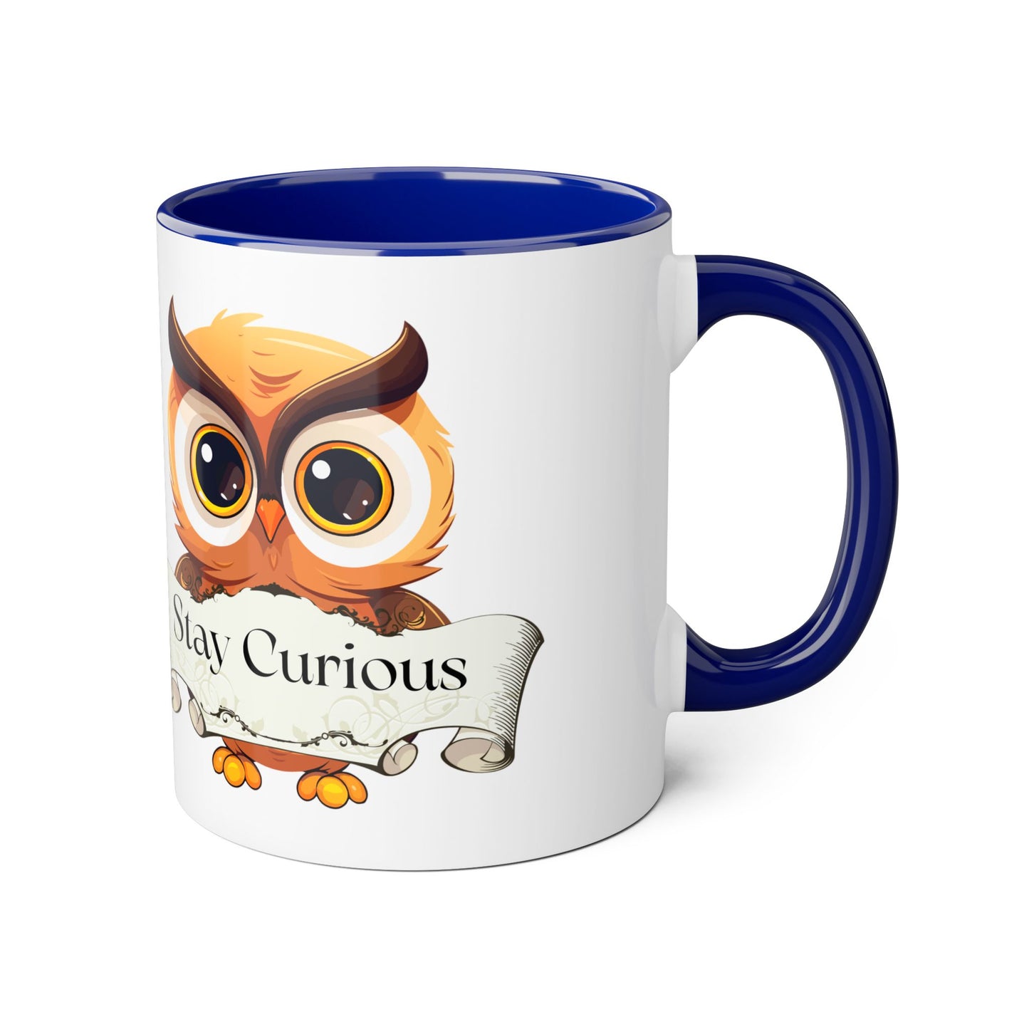Stay Curious Mug - 11oz Coffee Cup for Book Lovers