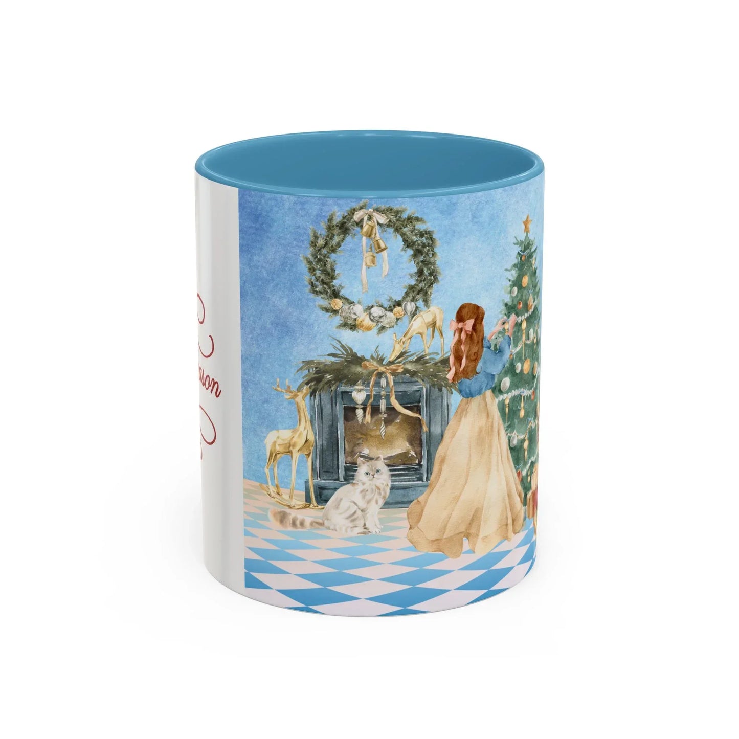 Christmas Tree Decoration - Coffee Mug Gift - tis the season - The Dreamer's Bookshop.