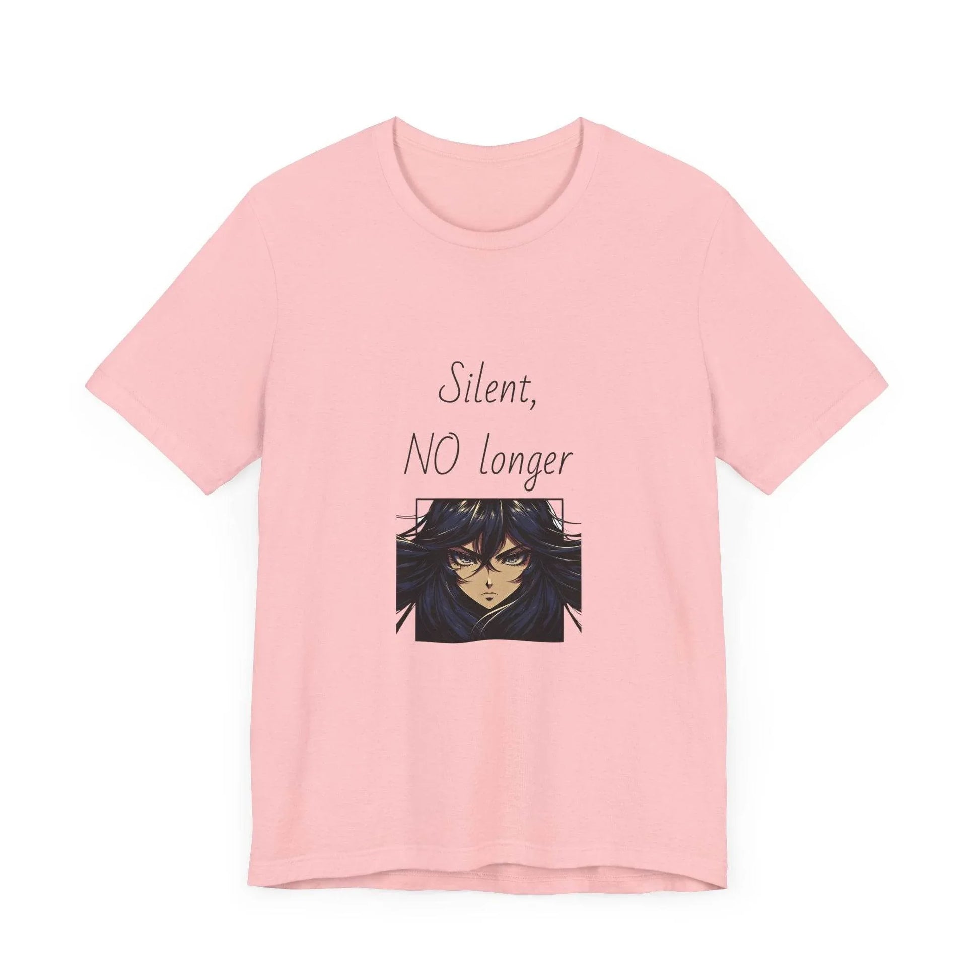 Fierce Survivor Unisex Short Sleeve Tee - Silent, NO longer - The Dreamer's Bookshop.