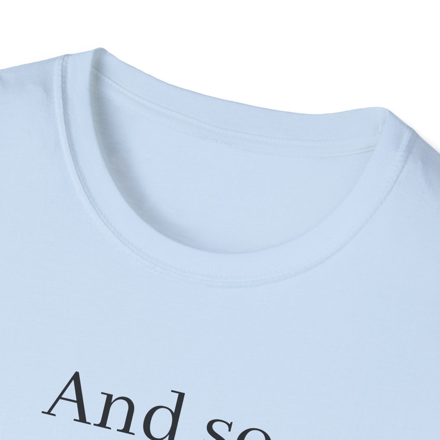 Unisex T-Shirt - Vintage Writing "Story Begins" for Book Lovers