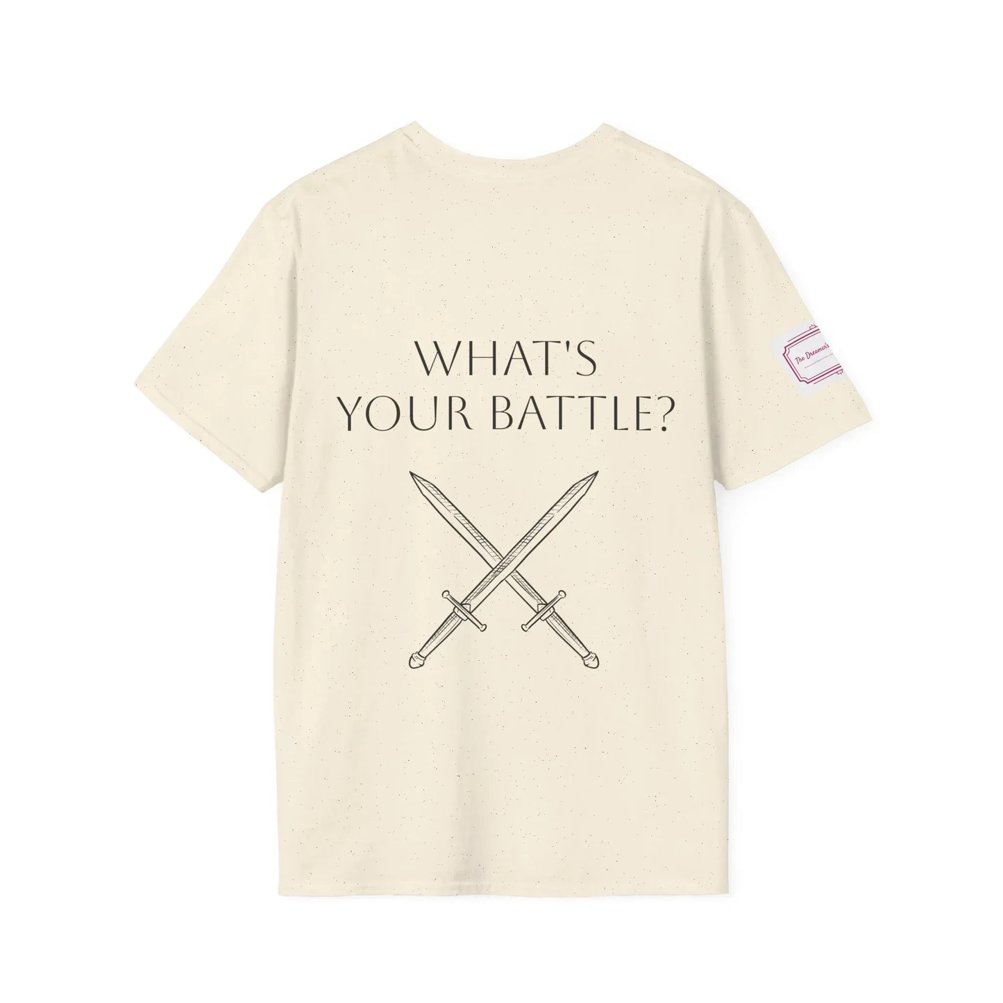 M.S. Warrior Unisex Softstyle T-Shirt - Empowering Graphic Tee for Women's Health Awareness - The Dreamer's Bookshop.