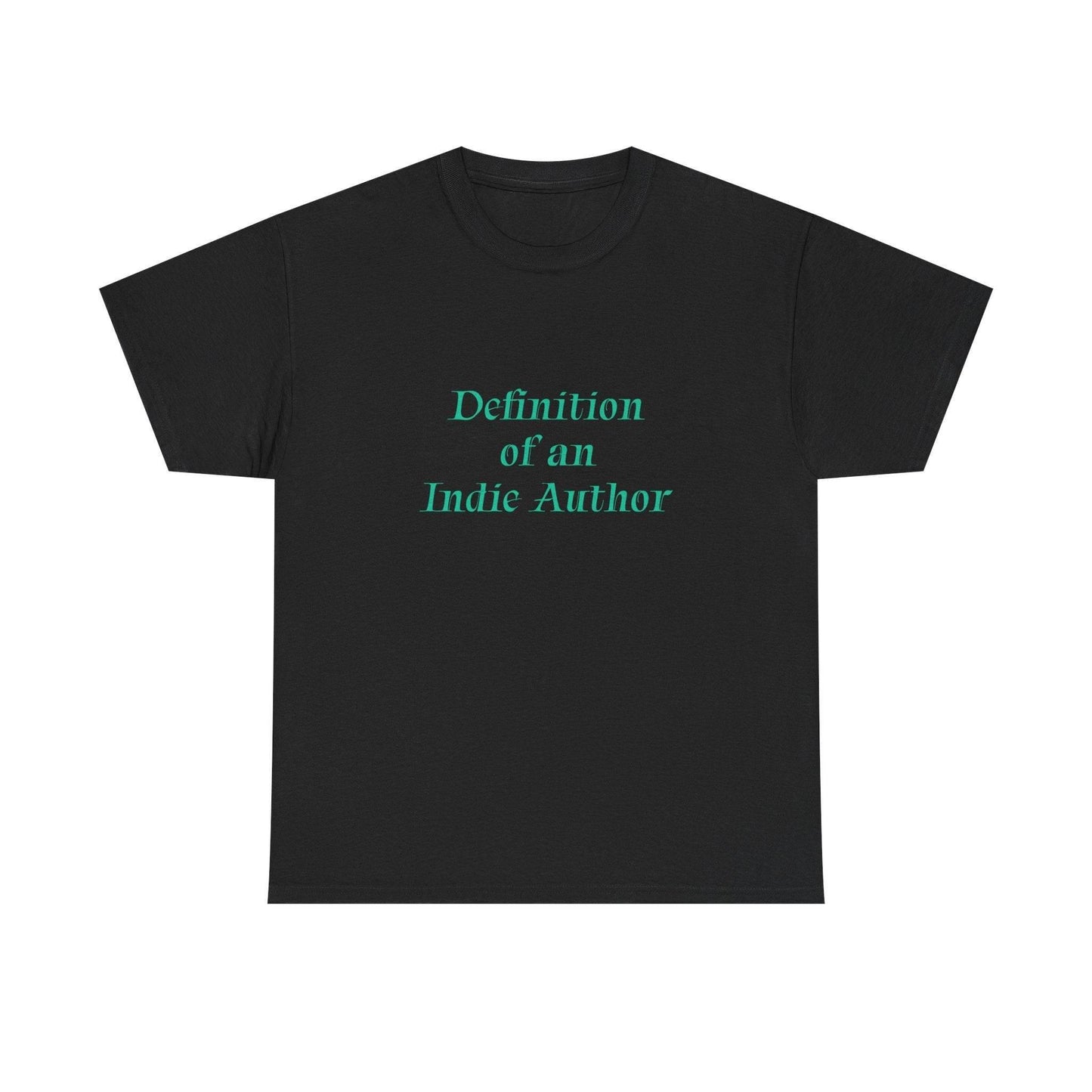 Indie Author - Unisex Heavy Cotton Tee - Creative Apparel - The Dreamer's Bookshop.