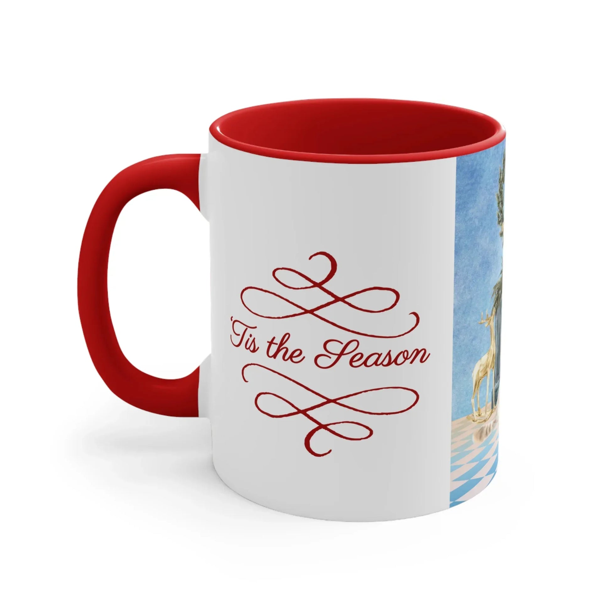 Christmas Tree Decoration Coffee Mug - 11oz tis the Season - The Dreamer's Bookshop.