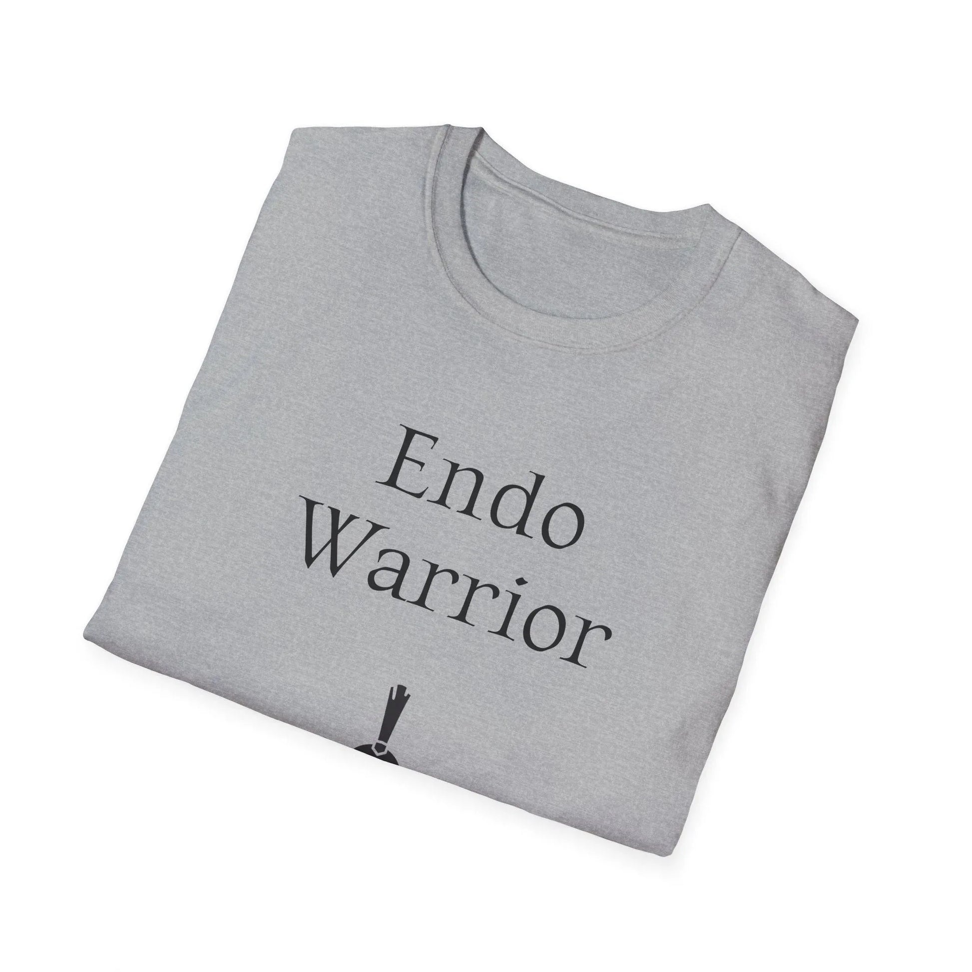 Endometriosis Warrior Unisex Softstyle T-Shirt - Empowering Battle for Women's Health - The Dreamer's Bookshop.