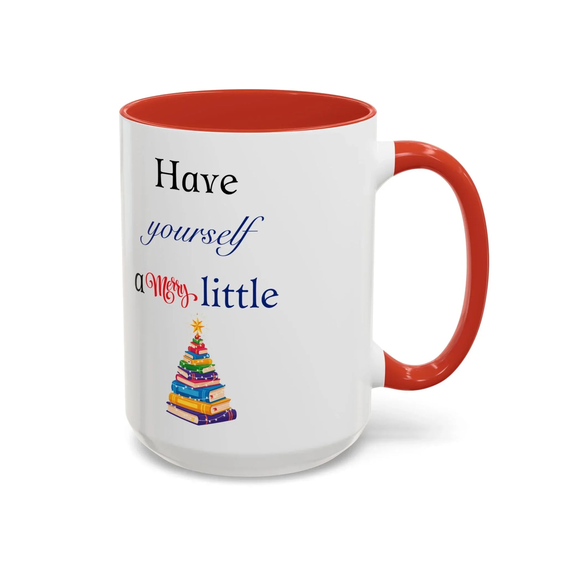 A Merry Little Bookmas - Coffee Mug - 11oz & 15oz - The Dreamer's Bookshop.
