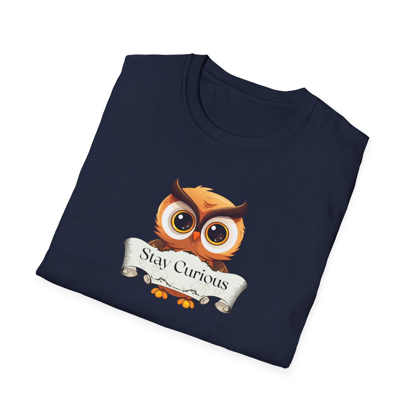 Unisex T-Shirt - "Stay Curious" for Book Lovers