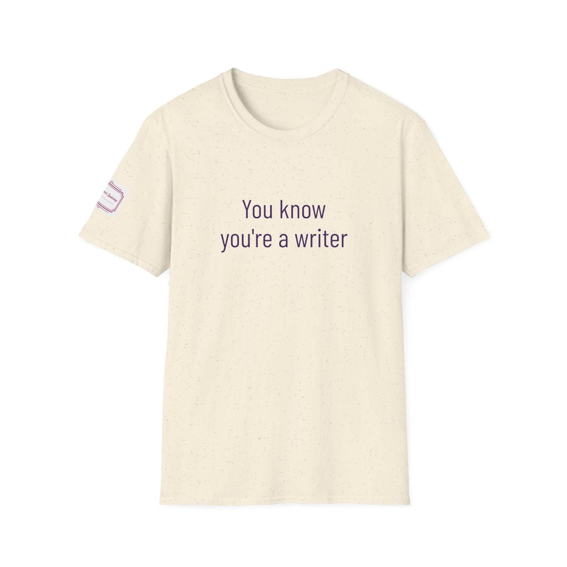 Inspirational Unisex Softstyle T-Shirt - 'You Know' Philosophical Design - The Dreamer's Bookshop.
