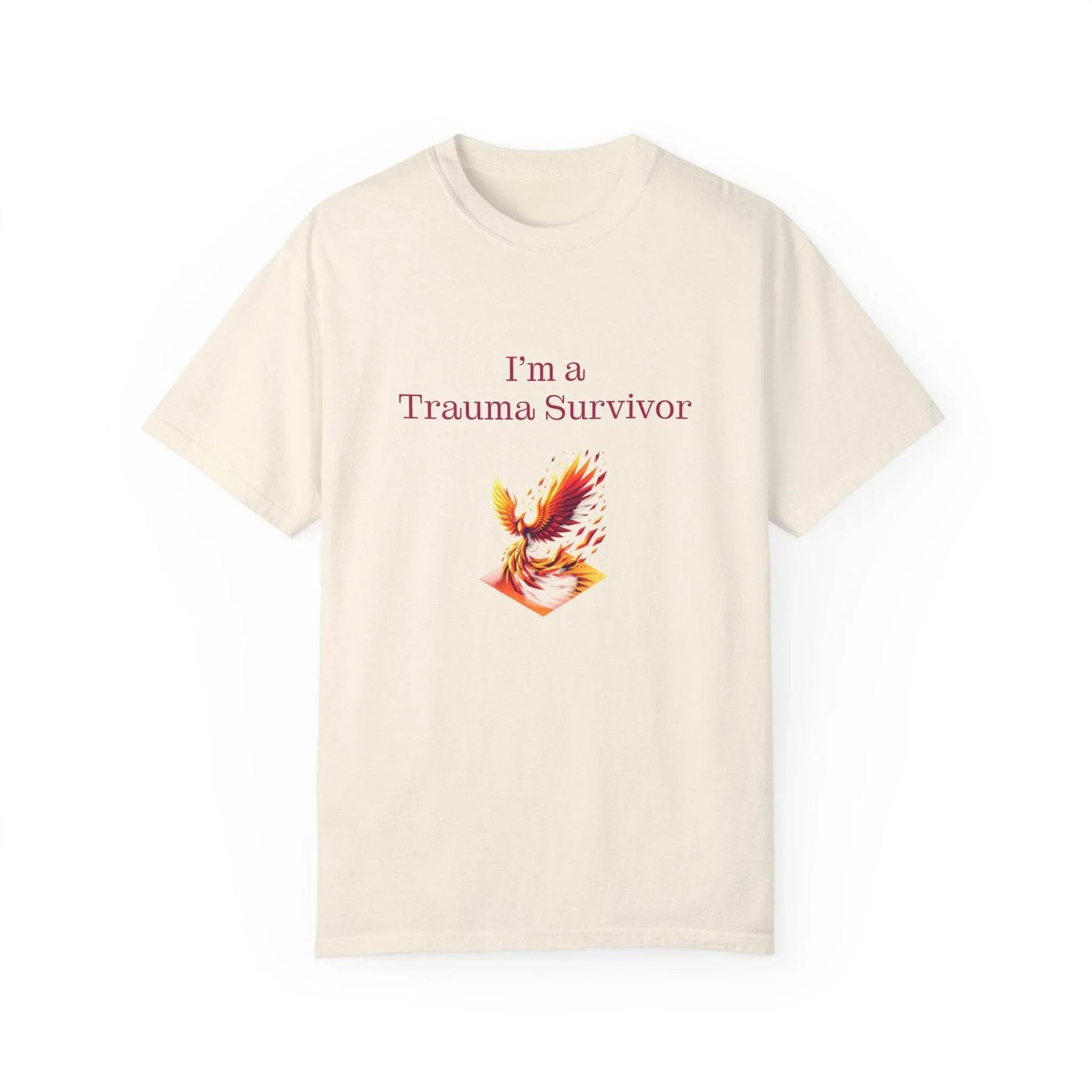 Trauma Survivor Unisex T-Shirt - Empowering Tee for Healthcare Awareness - The Dreamer's Bookshop.