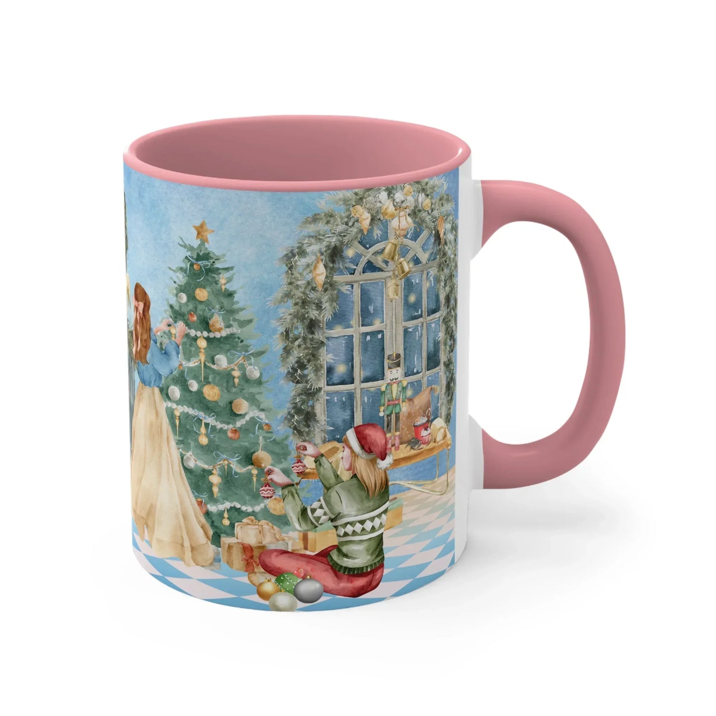 Christmas Tree Decoration Coffee Mug - 11oz tis the Season - The Dreamer's Bookshop.