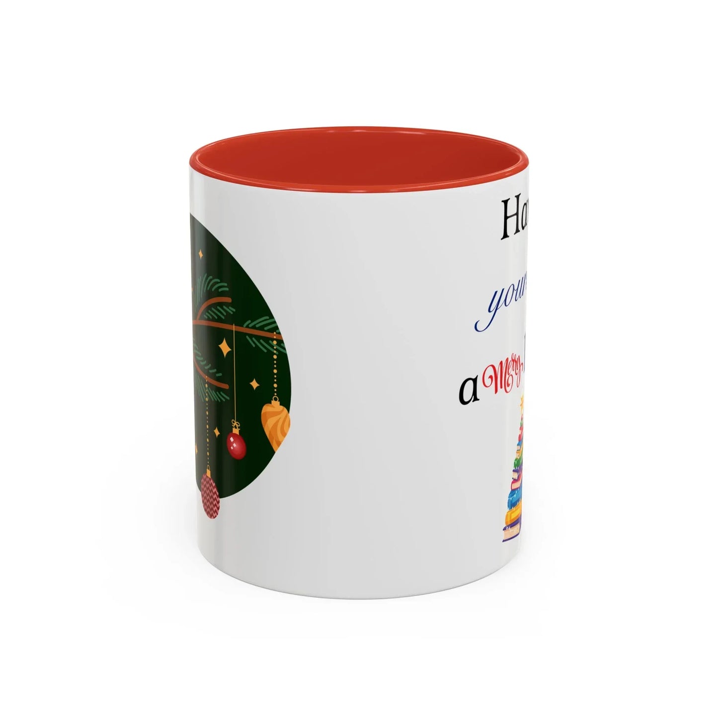 A Merry Little Bookmas - Coffee Mug - Gift for Book Lovers - The Dreamer's Bookshop.