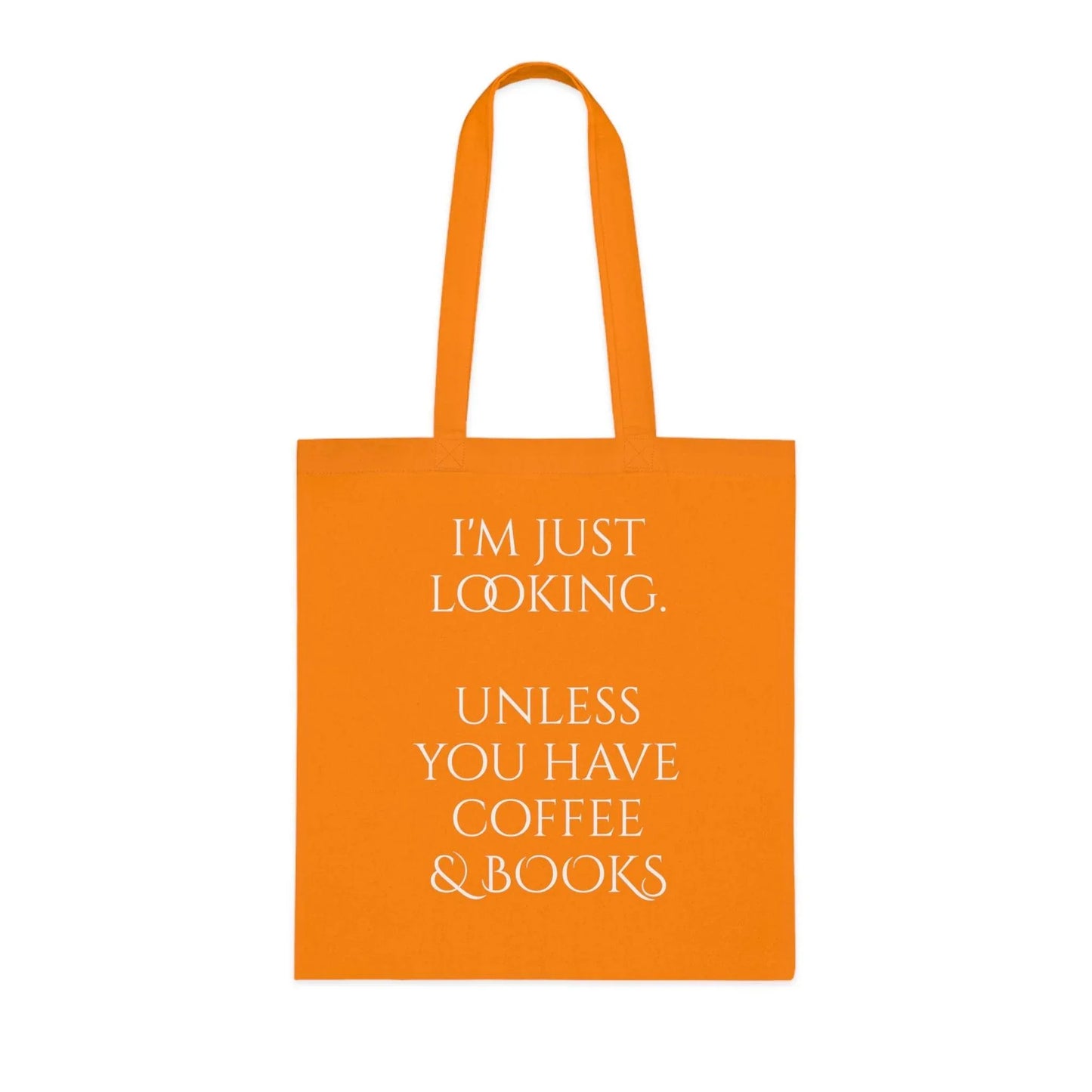 Coffee & Books Cotton Tote - Perfect for Book Lovers - The Dreamer's Bookshop.