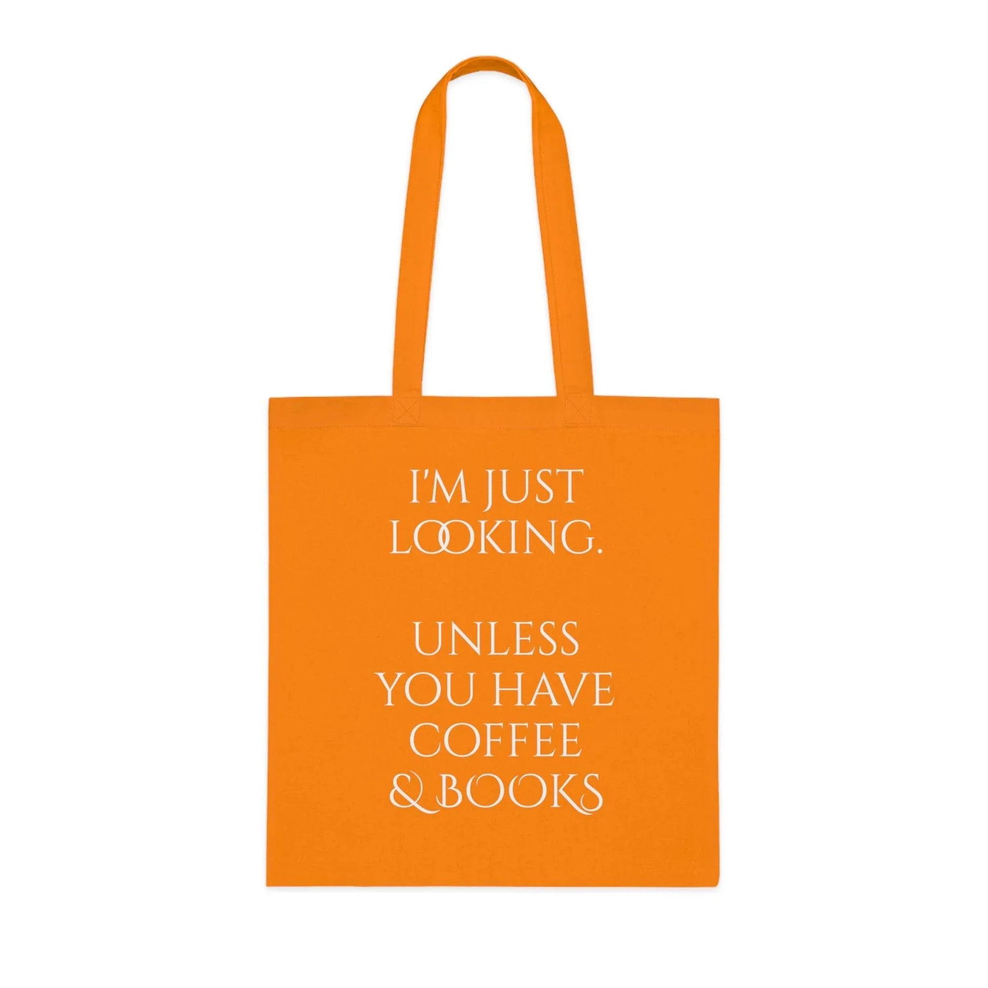 Coffee & Books Cotton Tote - Perfect for Book Lovers - The Dreamer's Bookshop.